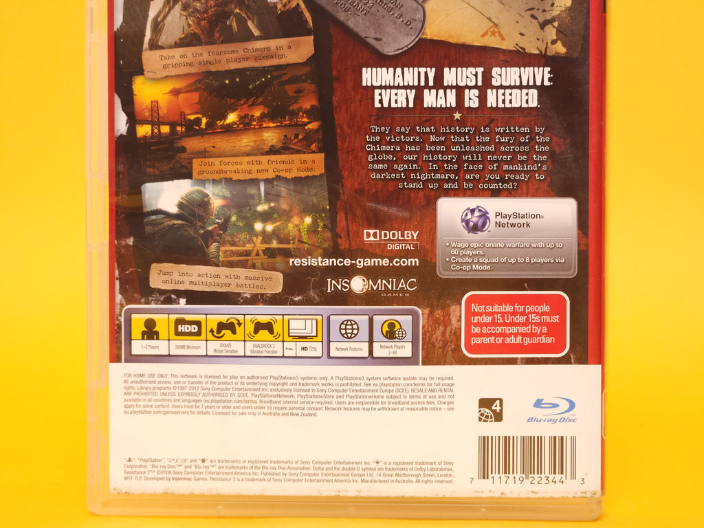 Resistance 2 – 2008 PlayStation 3 Essentials