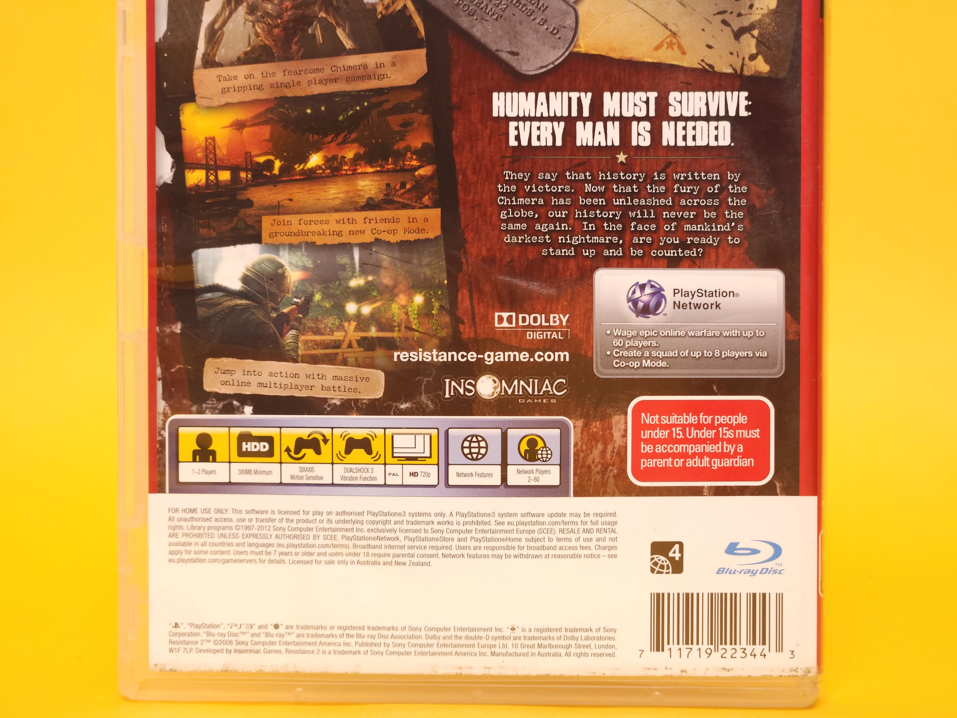 Resistance 2 – 2008 PlayStation 3 Essentials