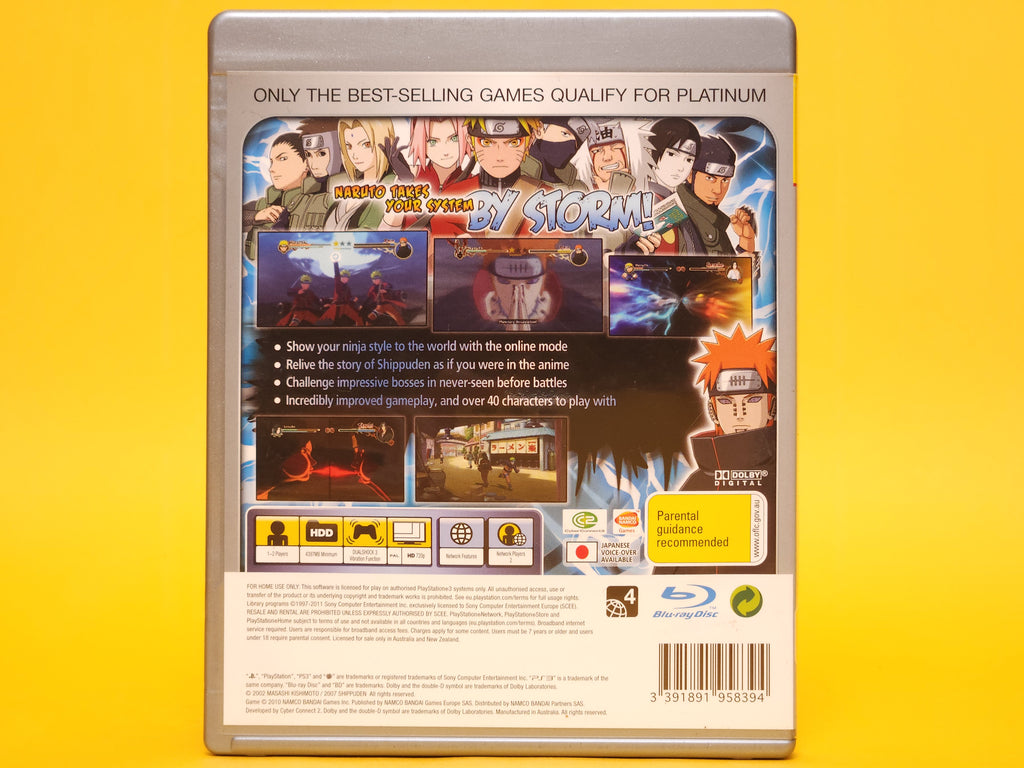 Naruto Shippuden: Ultimate Ninja Storm 2 – 2010 PlayStation 3 Platinum