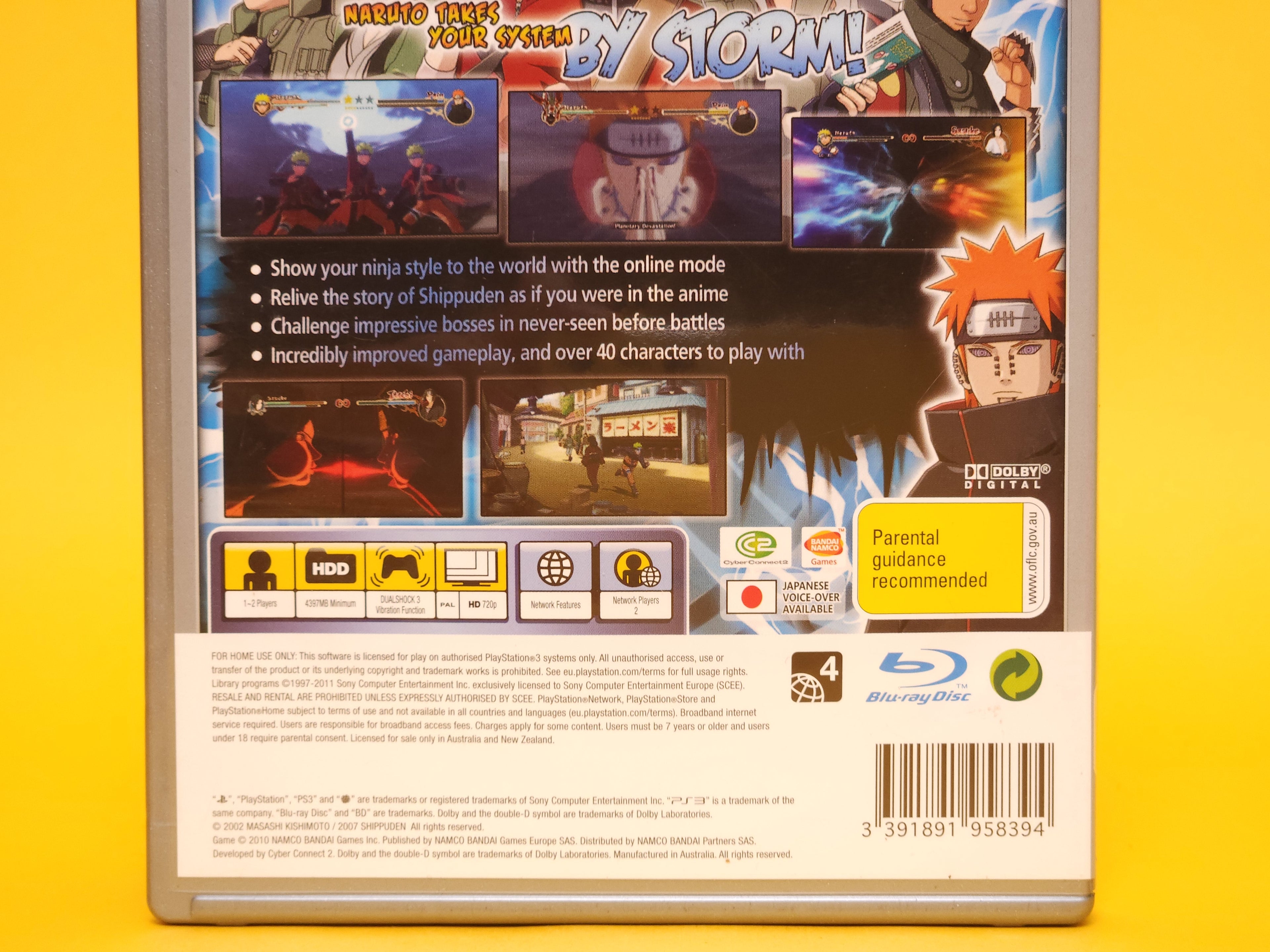Naruto Shippuden: Ultimate Ninja Storm 2 – 2010 PlayStation 3 Platinum