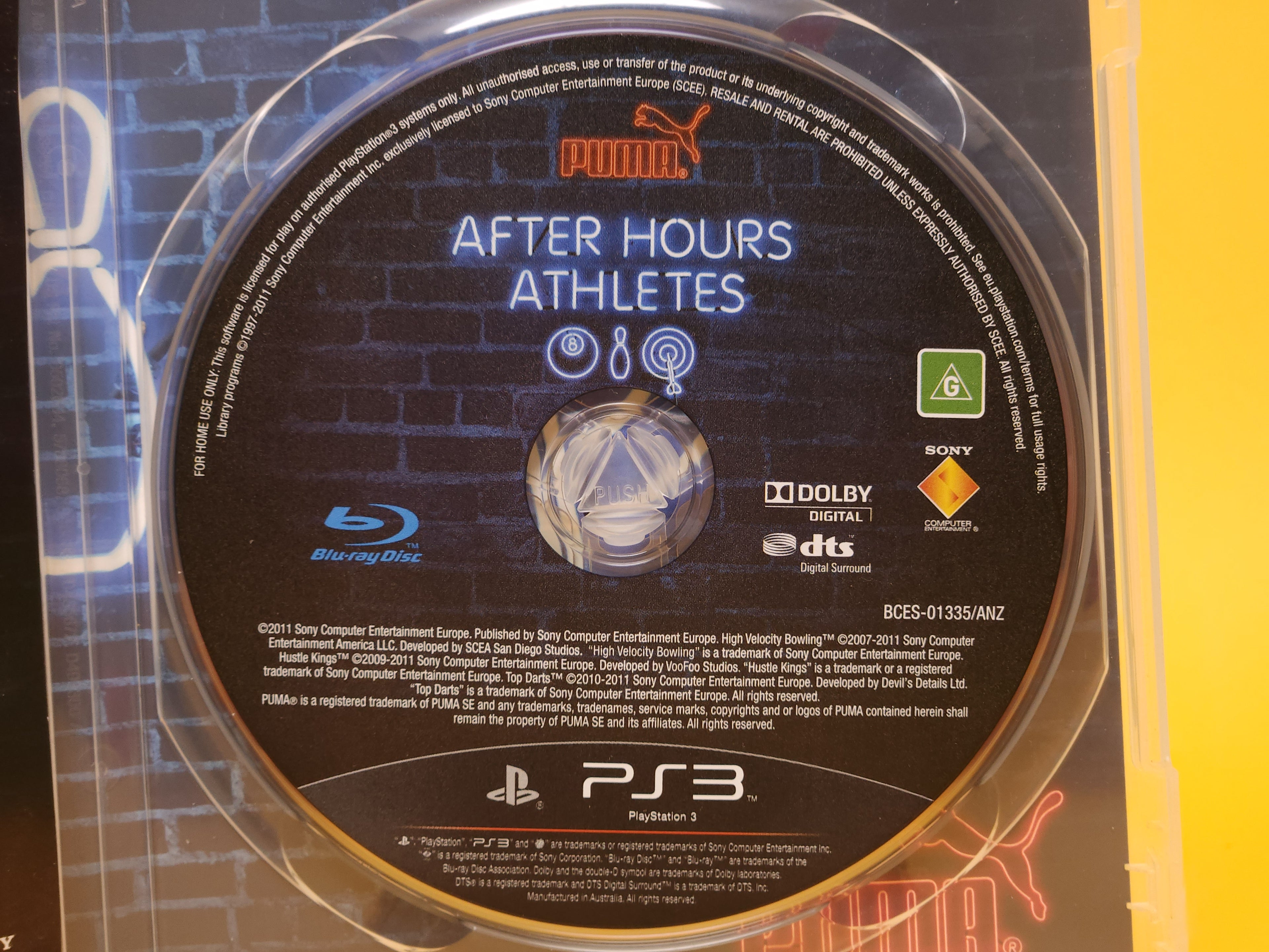 Puma After Hours Athlete – 2011 PlayStation 3 Move