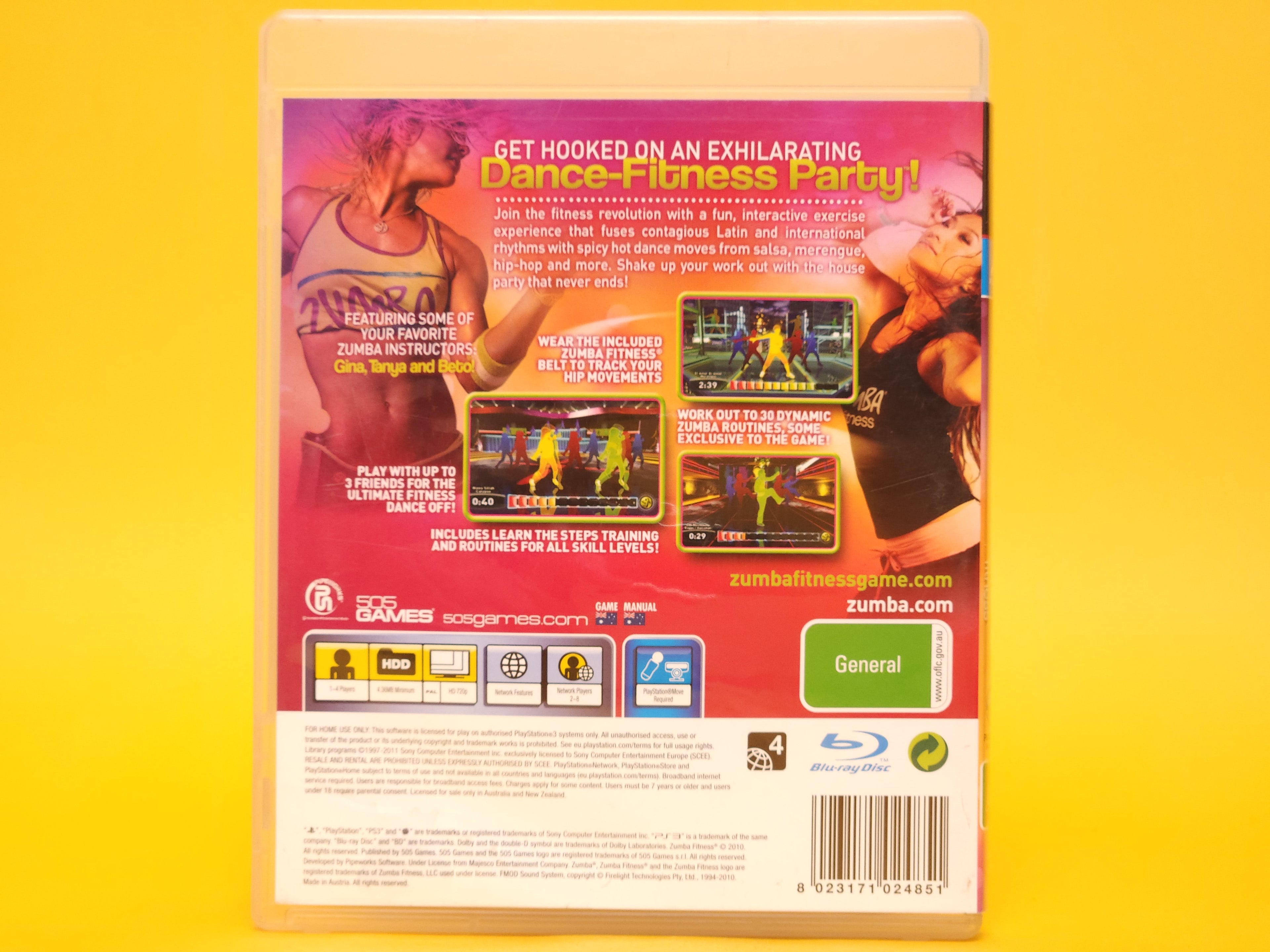 Zumba Fitness: Join the Party – 2010 PlayStation 3 Move