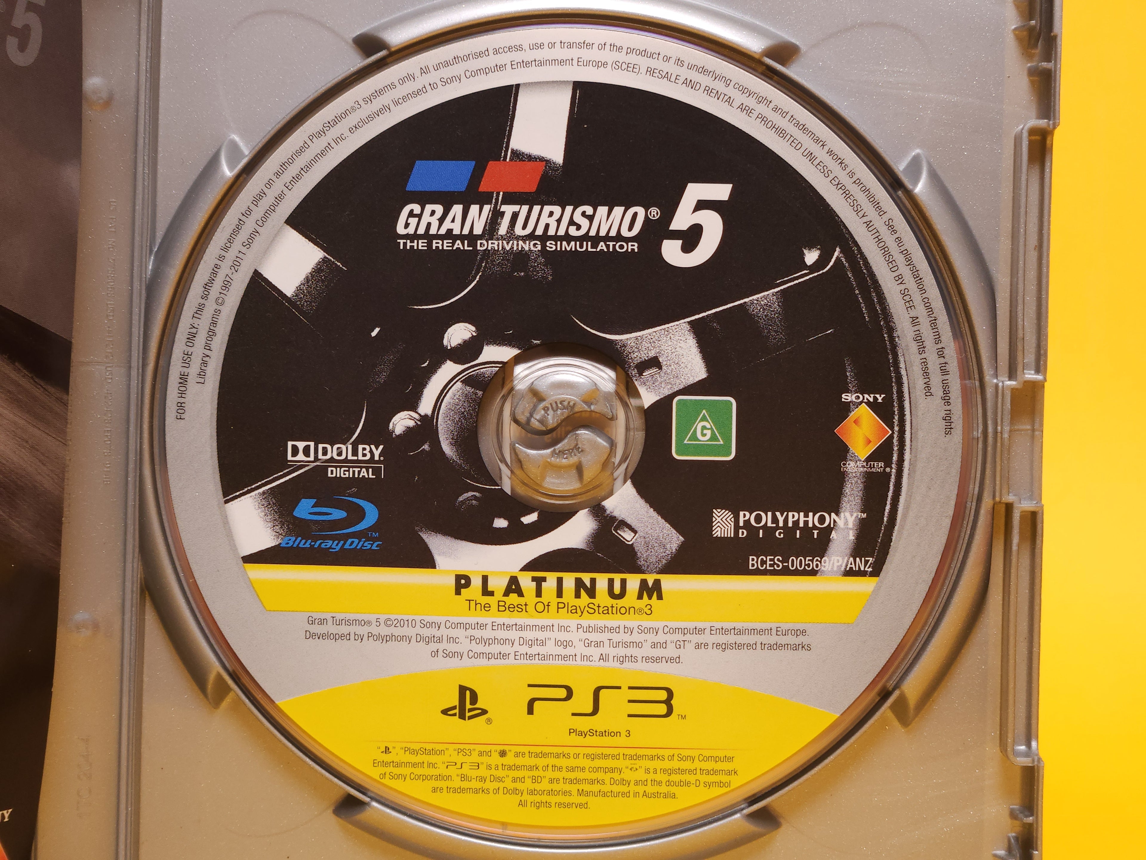 Gran Turismo 5 – 2010 PlayStation 3 Platinum