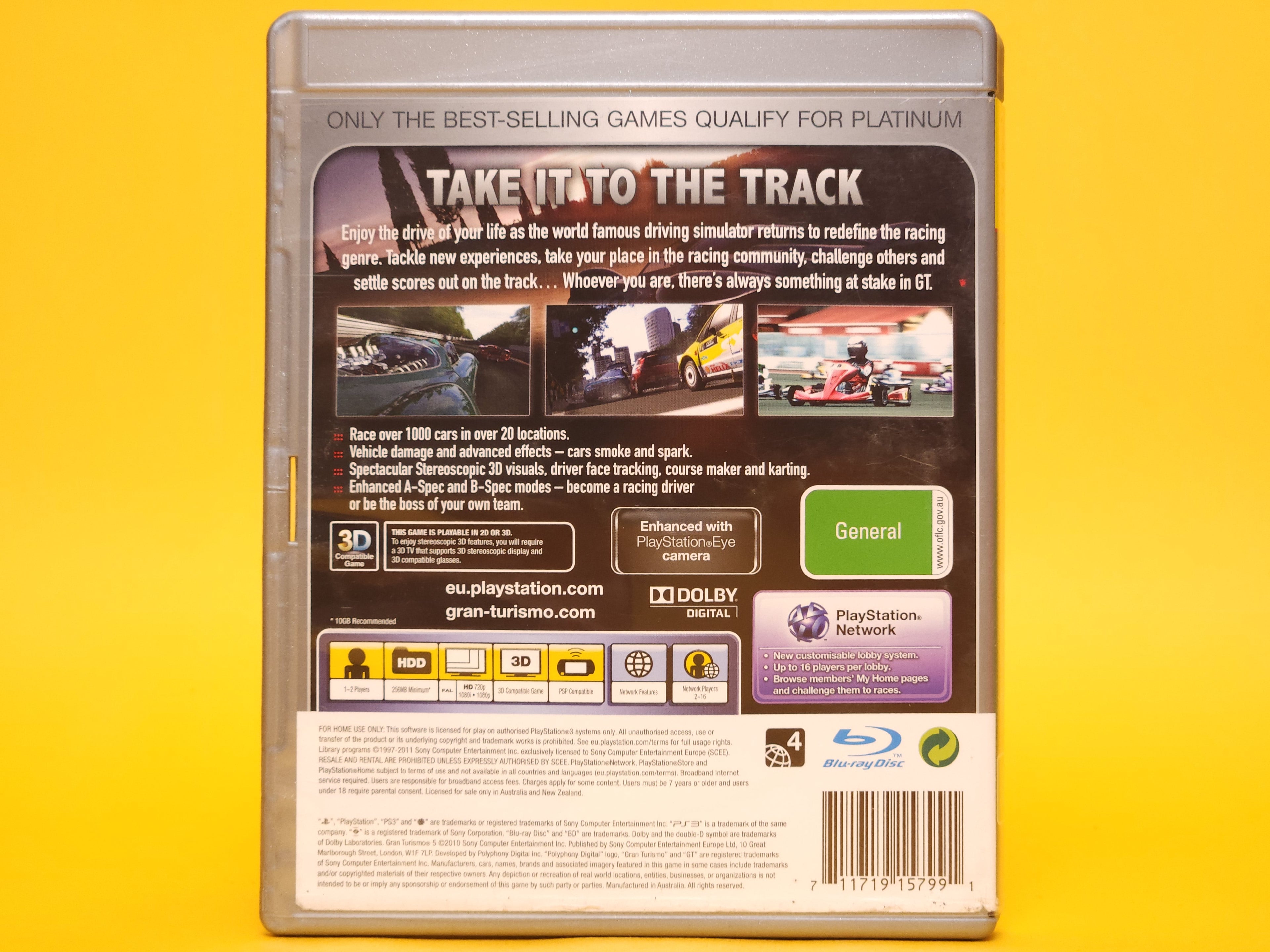 Gran Turismo 5 – 2010 PlayStation 3 Platinum