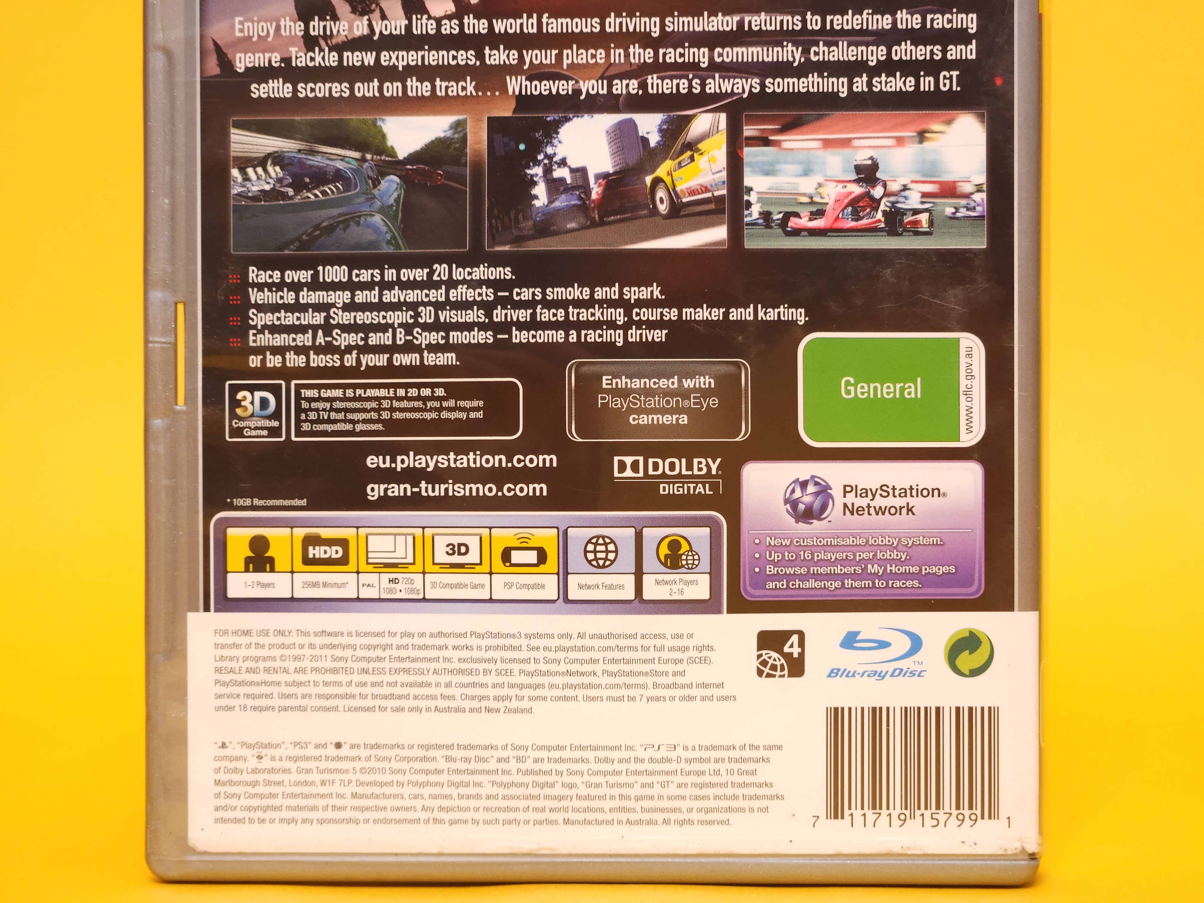 Gran Turismo 5 – 2010 PlayStation 3 Platinum
