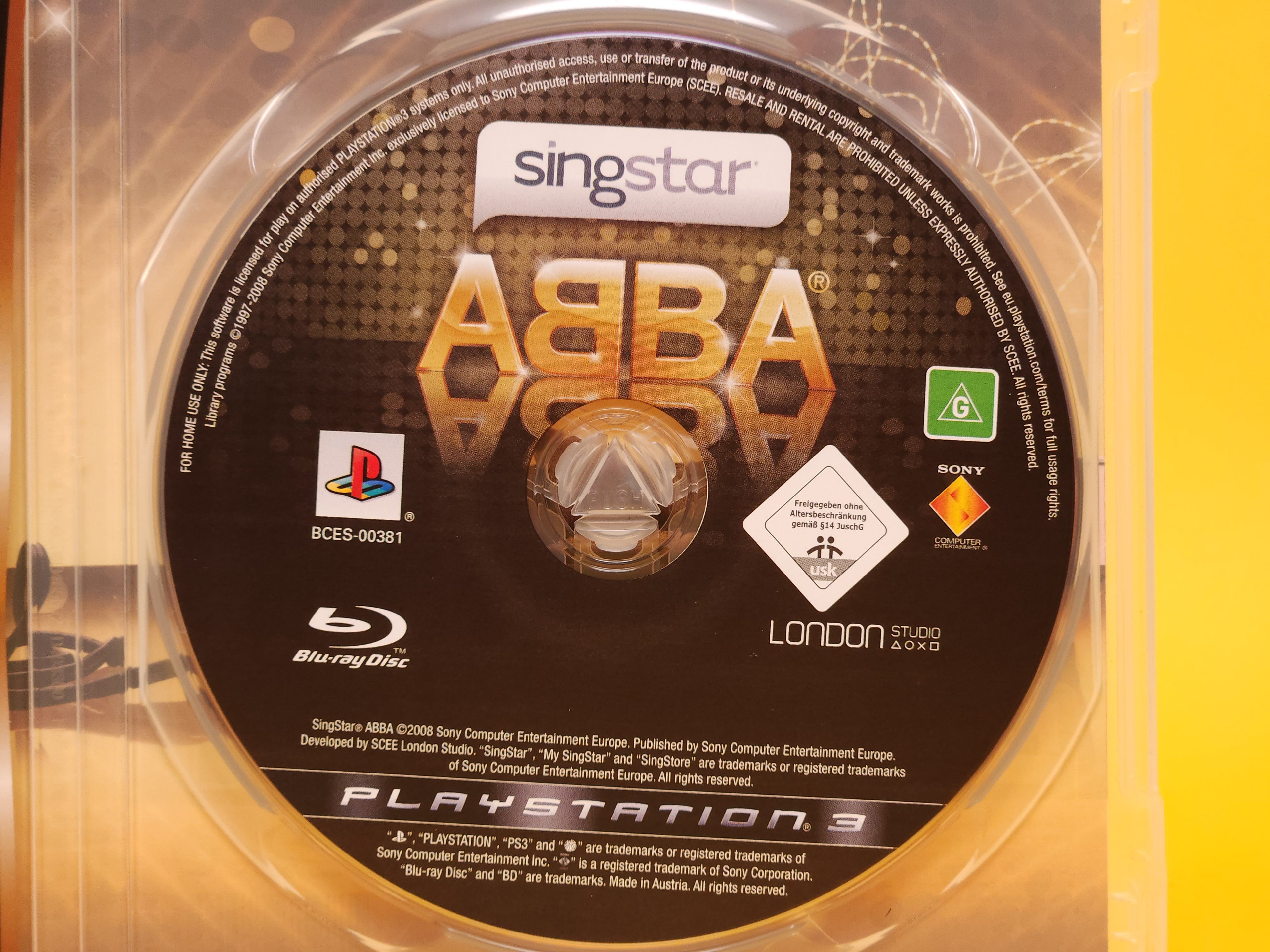 SingStar ABBA – 2008 PlayStation 3