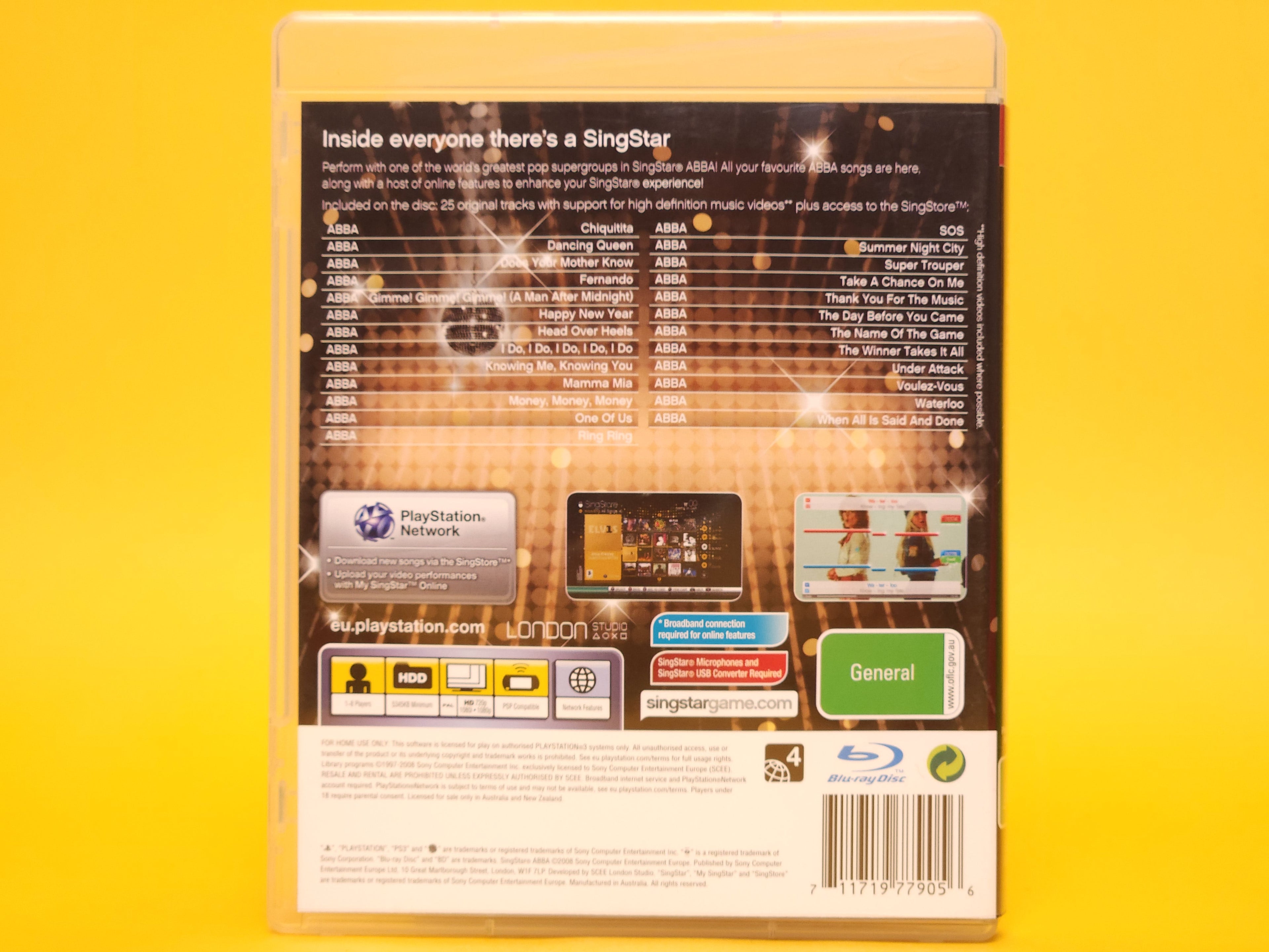 SingStar ABBA – 2008 PlayStation 3