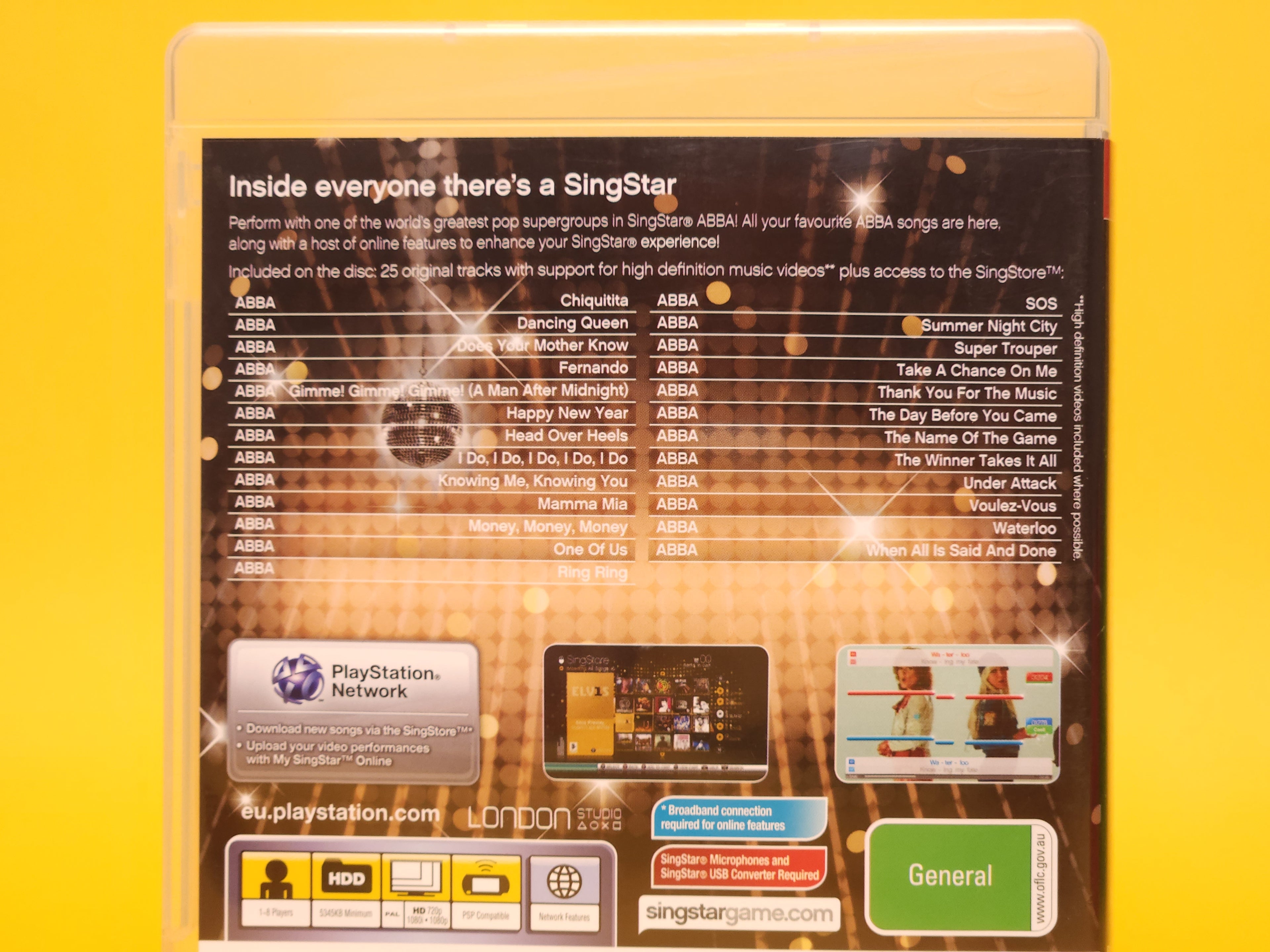 SingStar ABBA – 2008 PlayStation 3