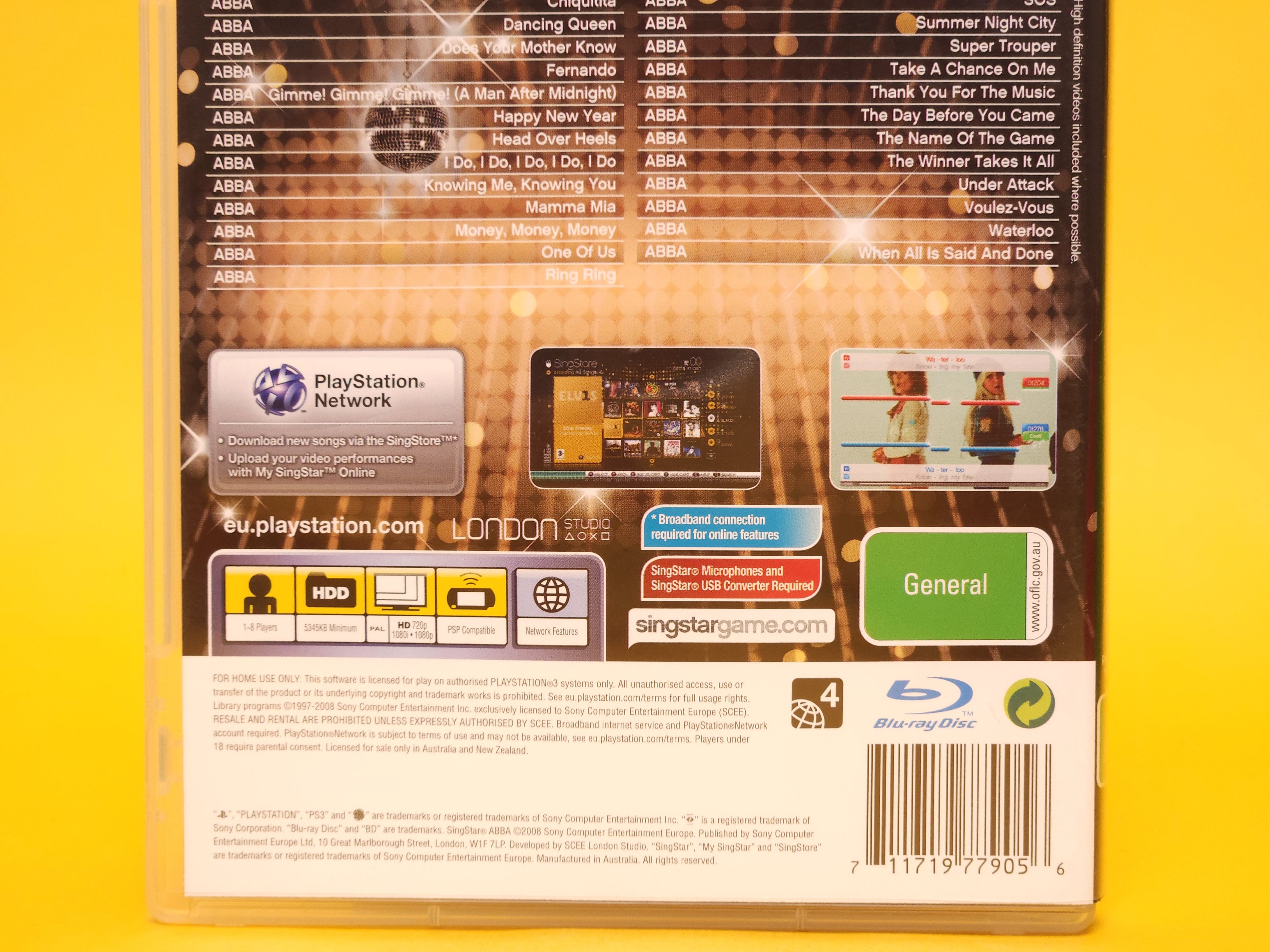 SingStar ABBA – 2008 PlayStation 3