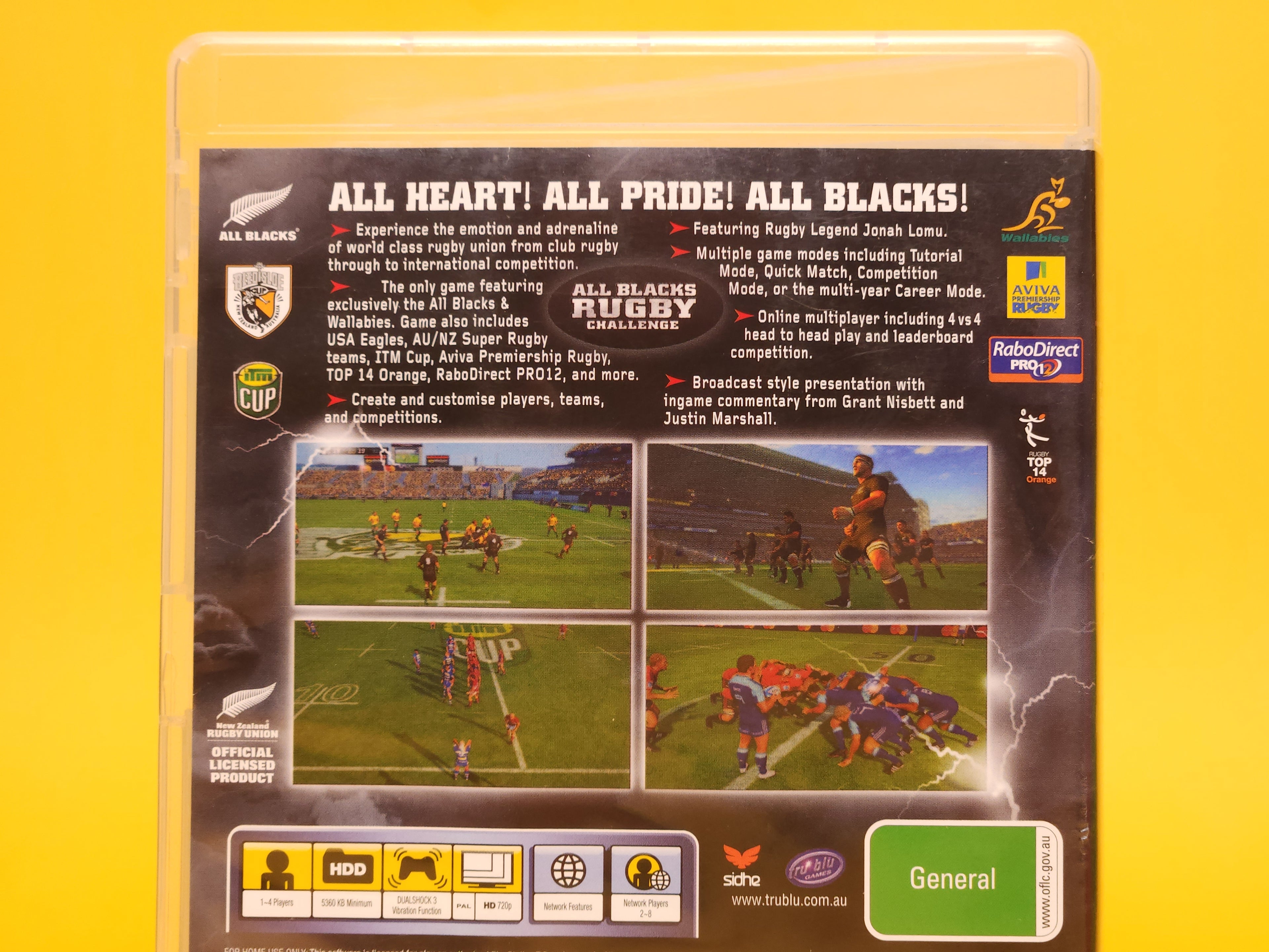 All Blacks Rugby Challenge – 2011 PlayStation 3