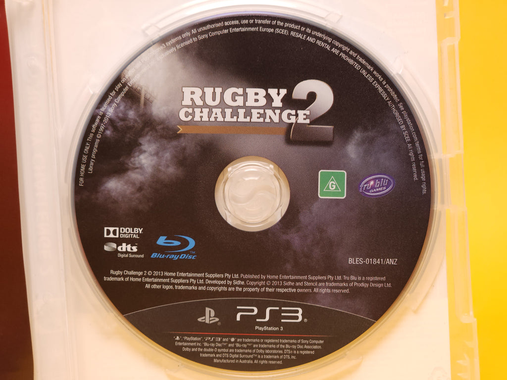 All Blacks Rugby Challenge 2 – 2013 PlayStation 3