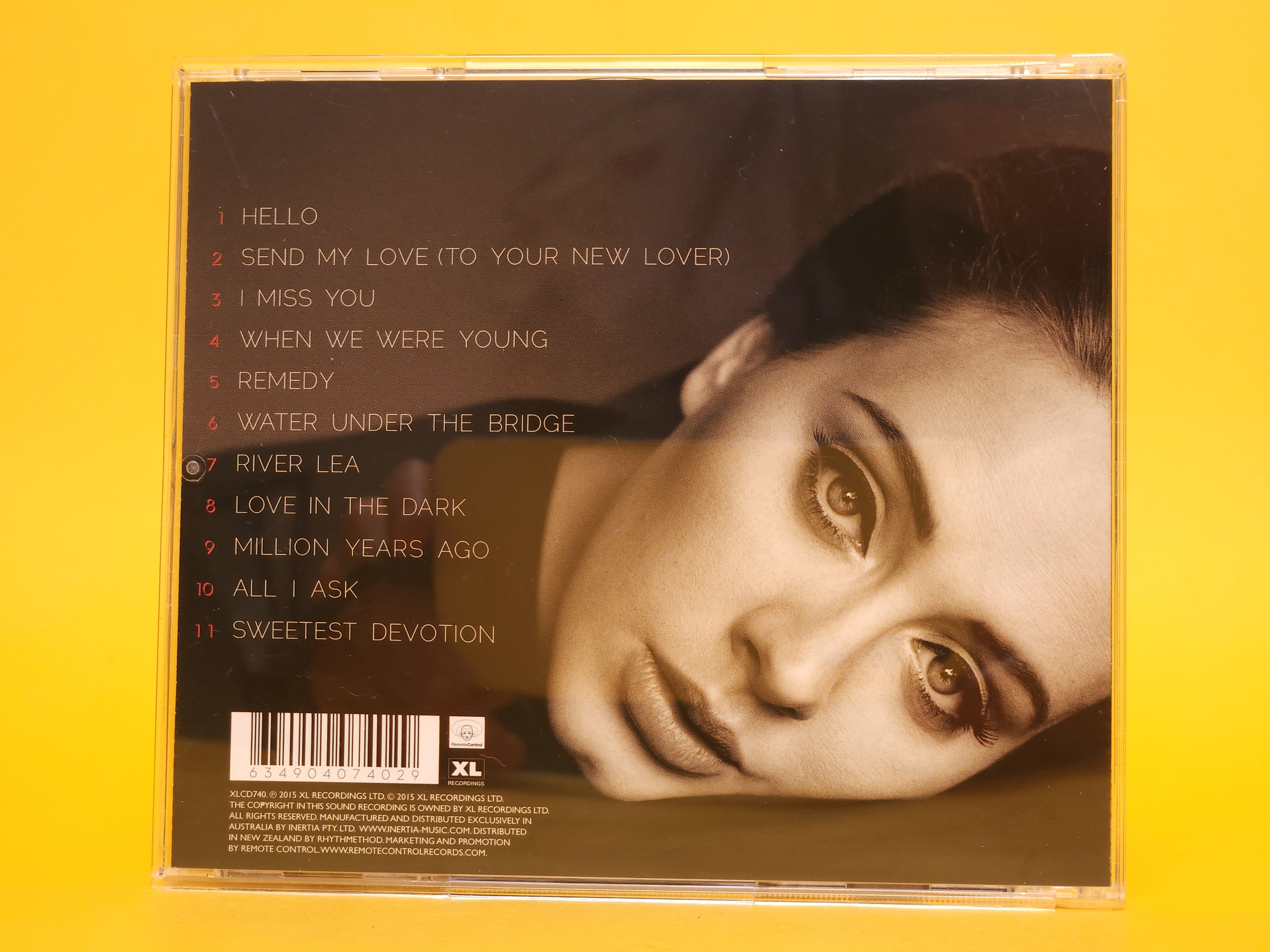 25 - Adele – 2015 CD