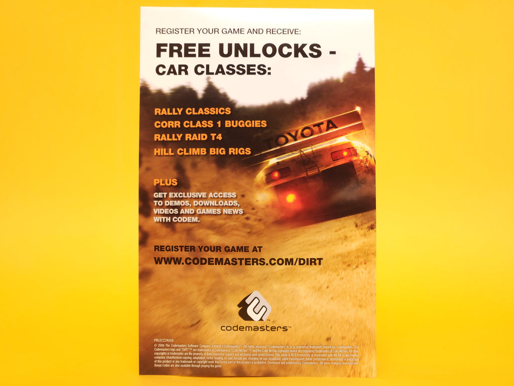 Colin McRae: Dirt – 2007 Xbox 360 Classics