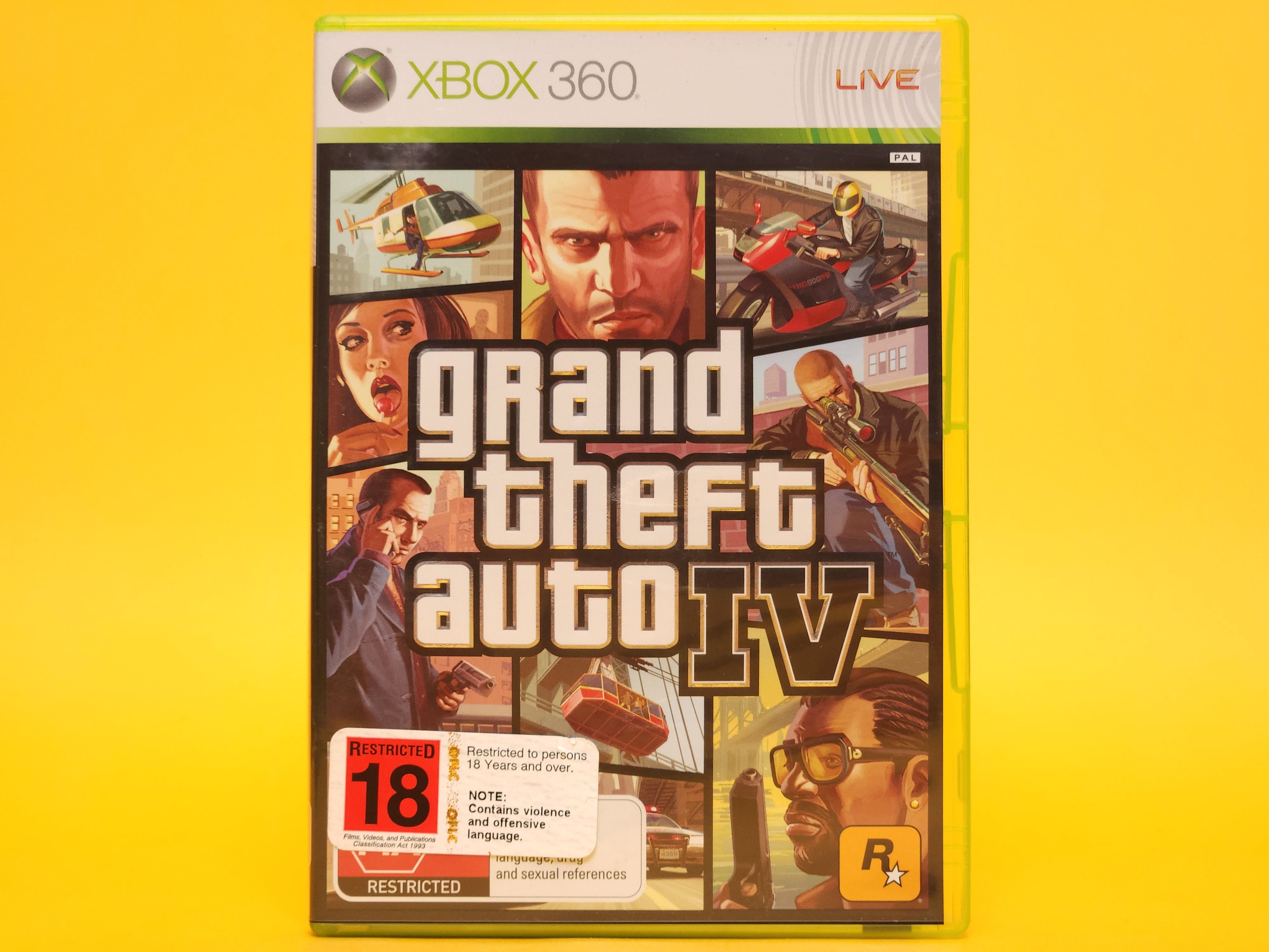 Grand Theft Auto IV – 2008 Xbox 360
