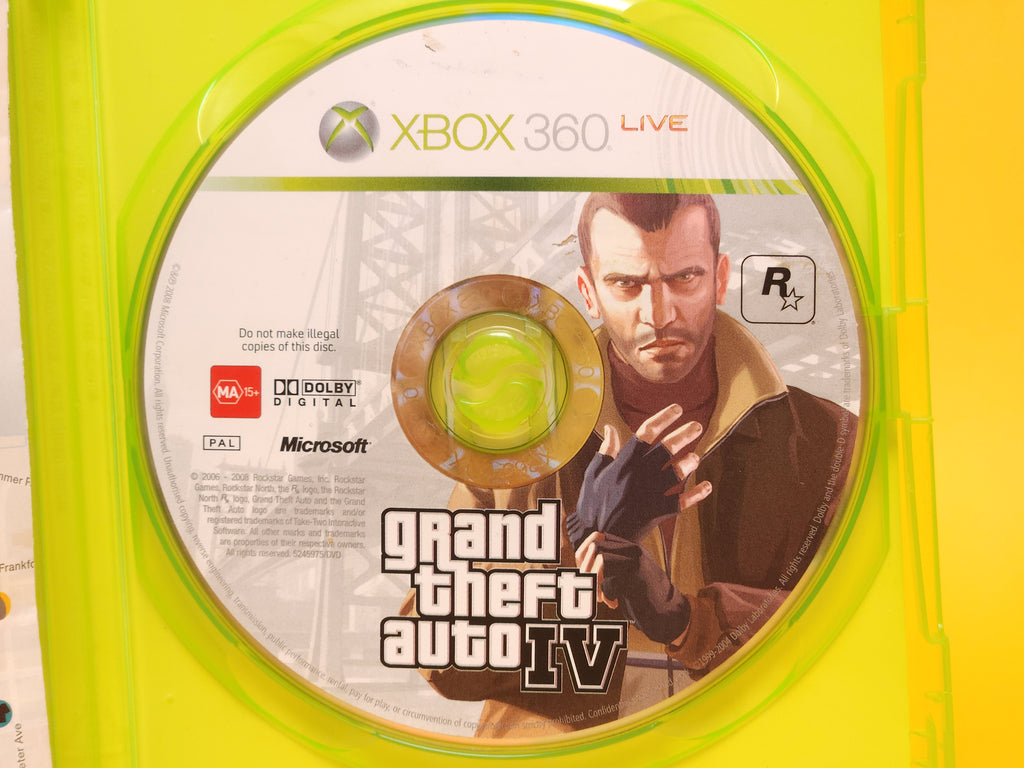 Grand Theft Auto IV – 2008 Xbox 360