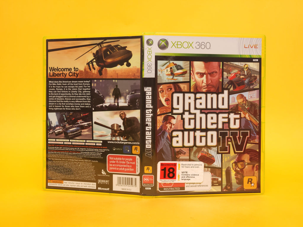 Grand Theft Auto IV – 2008 Xbox 360