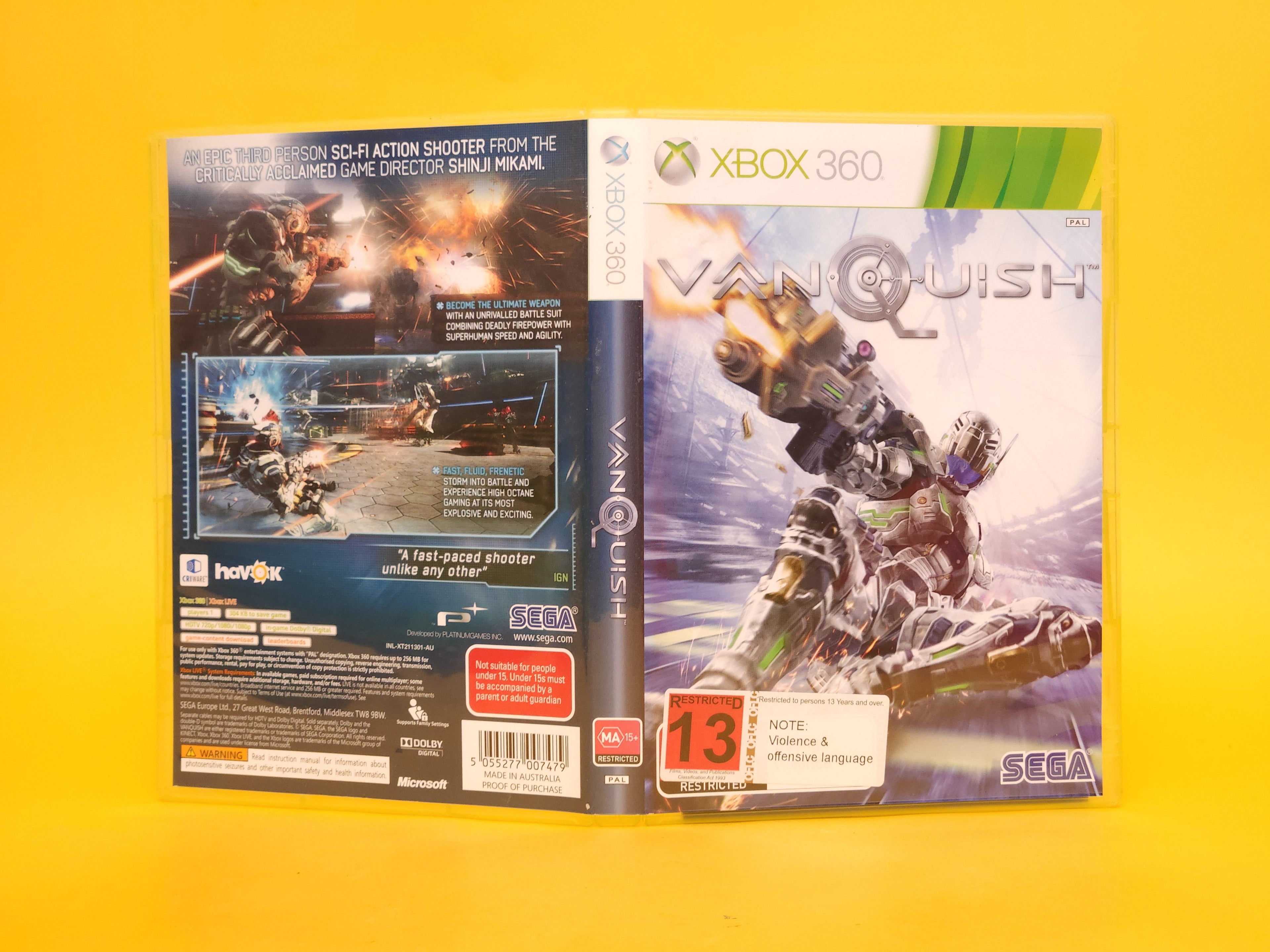 Vanquish – 2010 Xbox 360