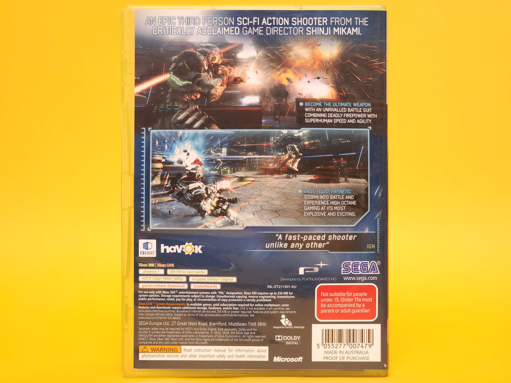 Vanquish – 2010 Xbox 360