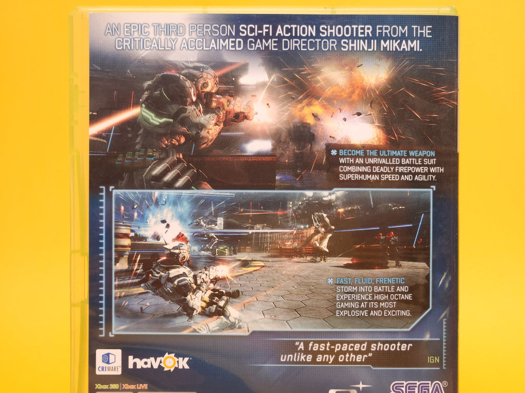 Vanquish – 2010 Xbox 360