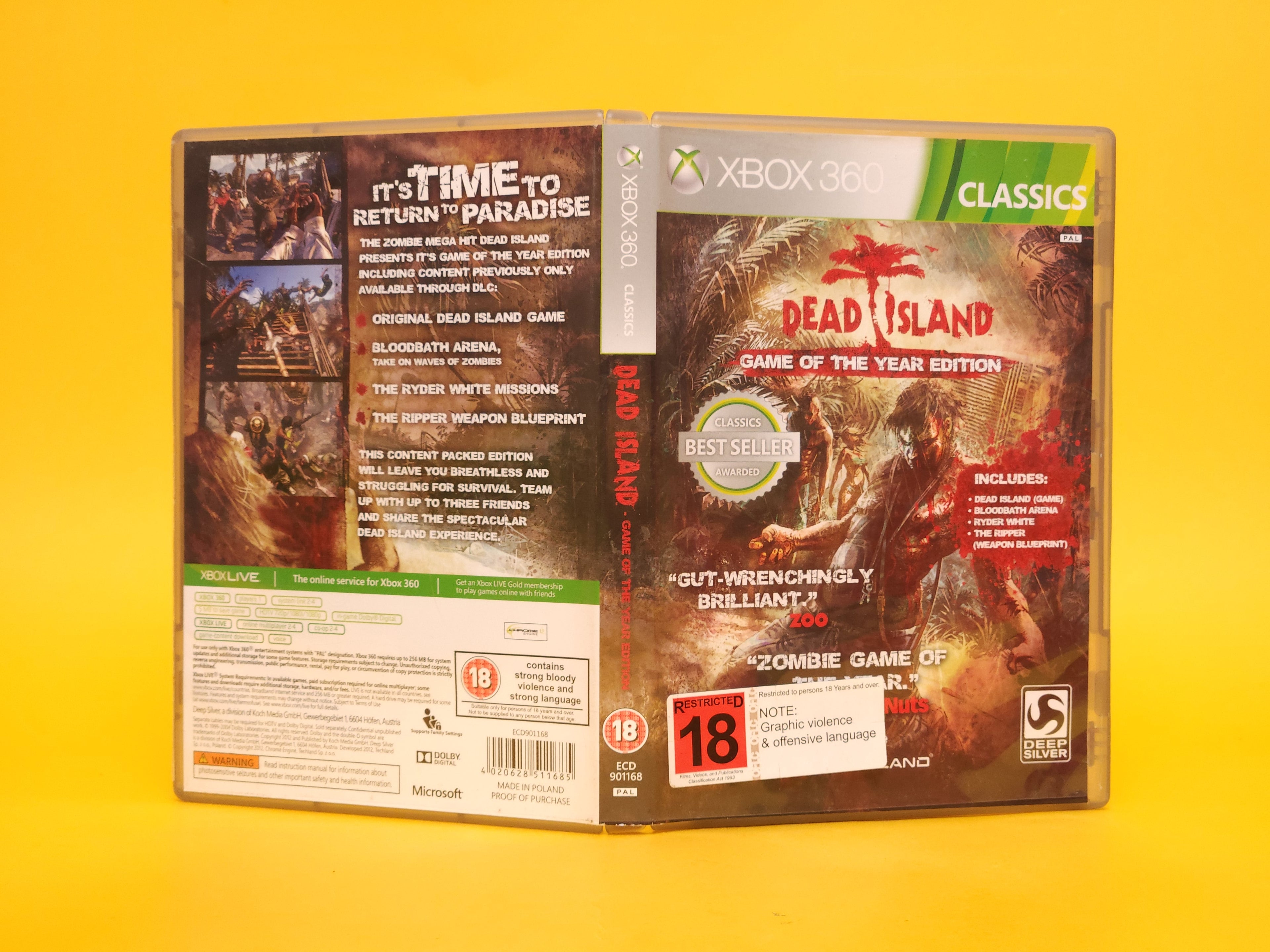 Dead Island: Game Of The Year Edition – 2012 Xbox 360 Classics