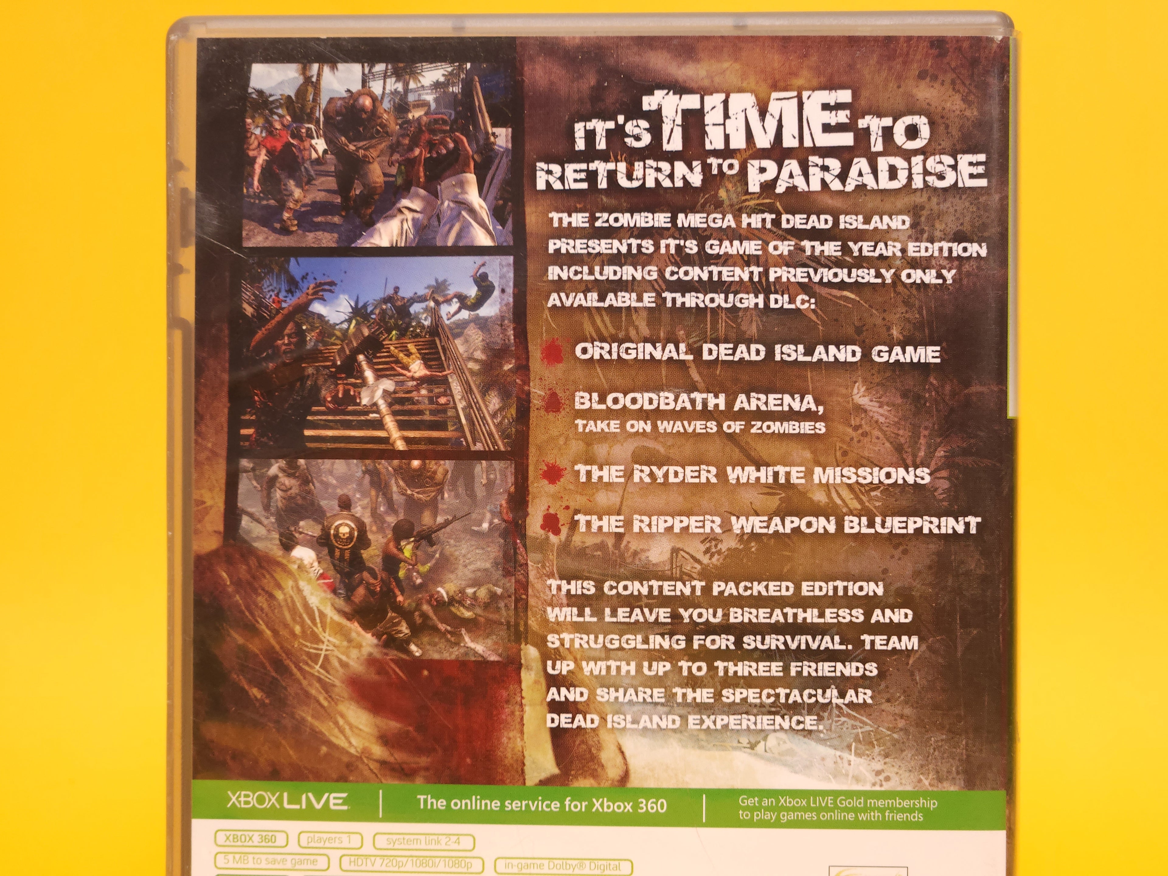 Dead Island: Game Of The Year Edition – 2012 Xbox 360 Classics