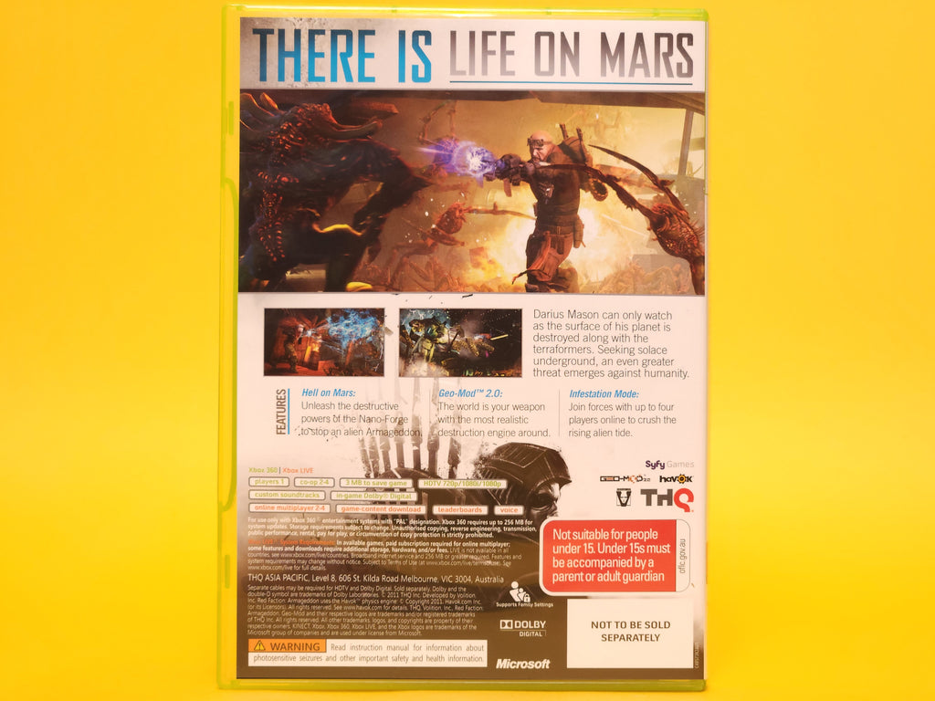 Red Faction: Armageddon (Collector's Edition) – 2011 Xbox 360