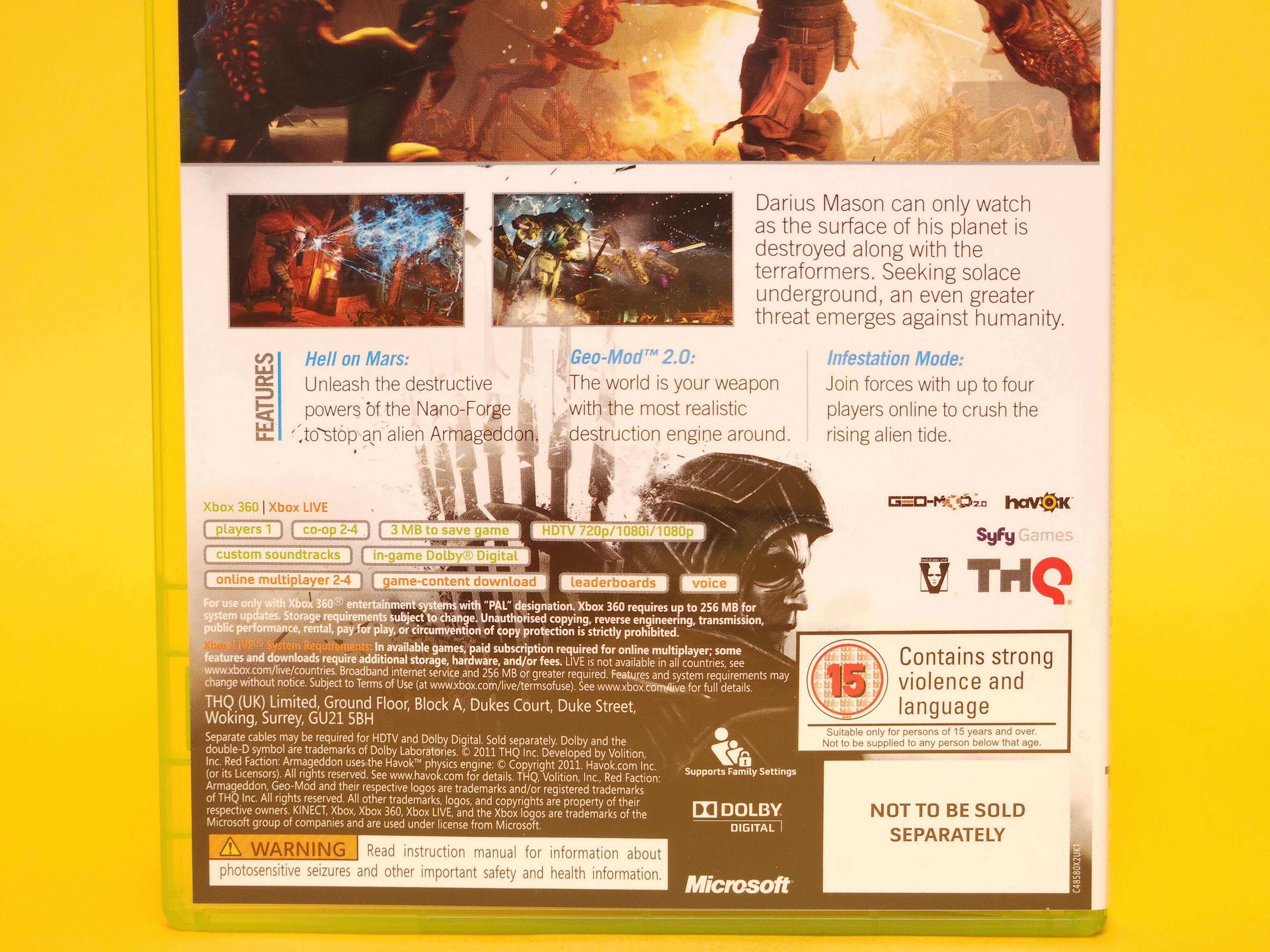 Red Faction: Armageddon (Commando & Recon Edition) – 2011 Xbox 360