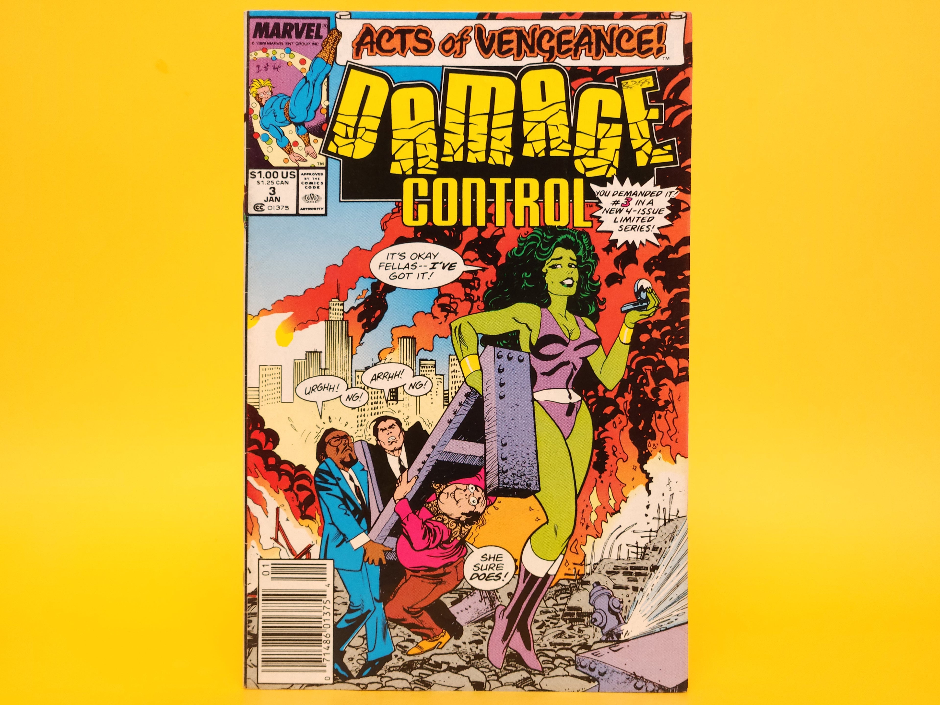 Damage Control (Vol. 2) #3 – January, 1989 Marvel