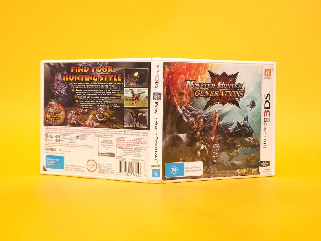 Monster Hunter Generations – 2016 Nintendo 3DS
