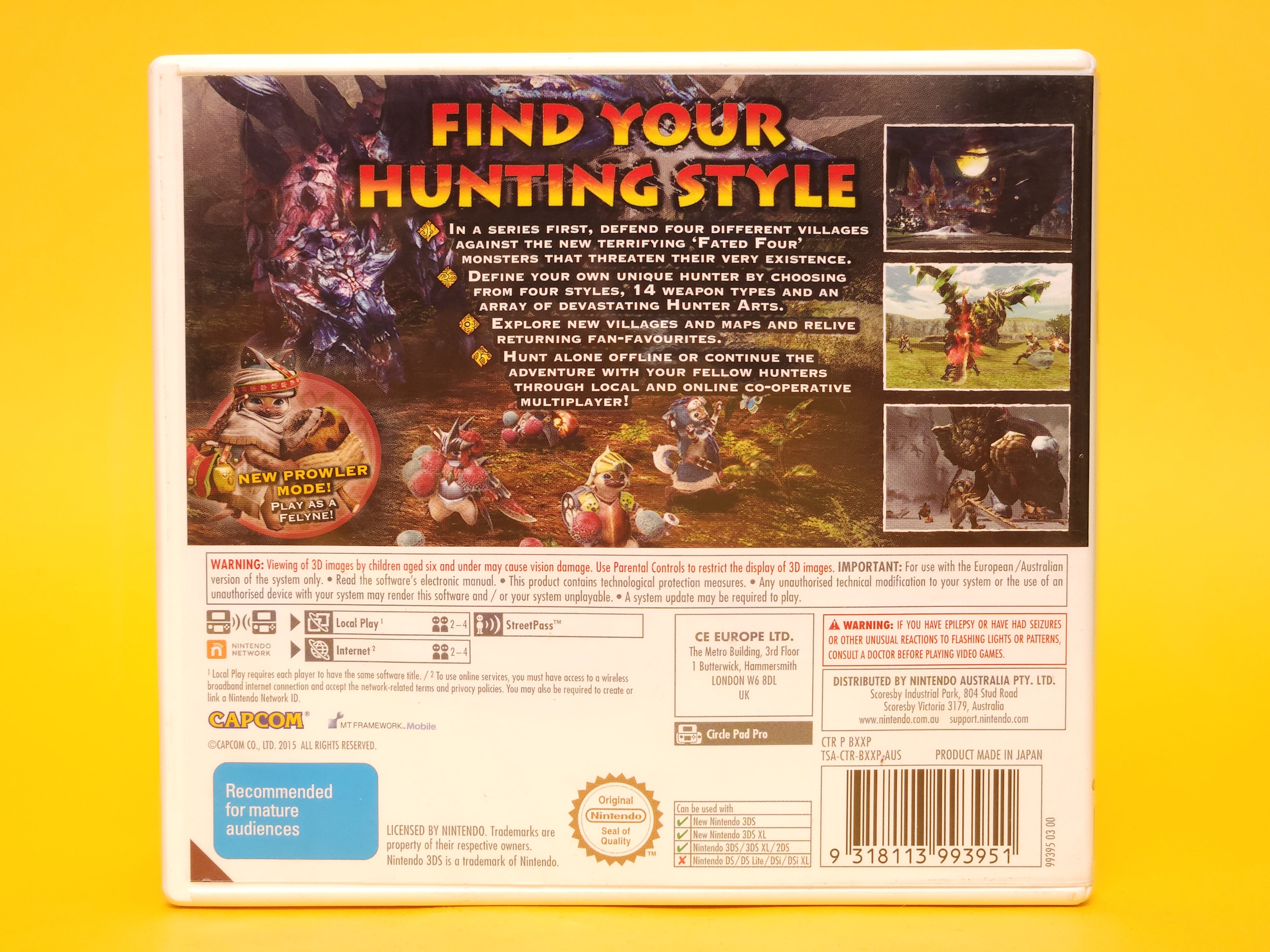 Monster Hunter Generations – 2016 Nintendo 3DS