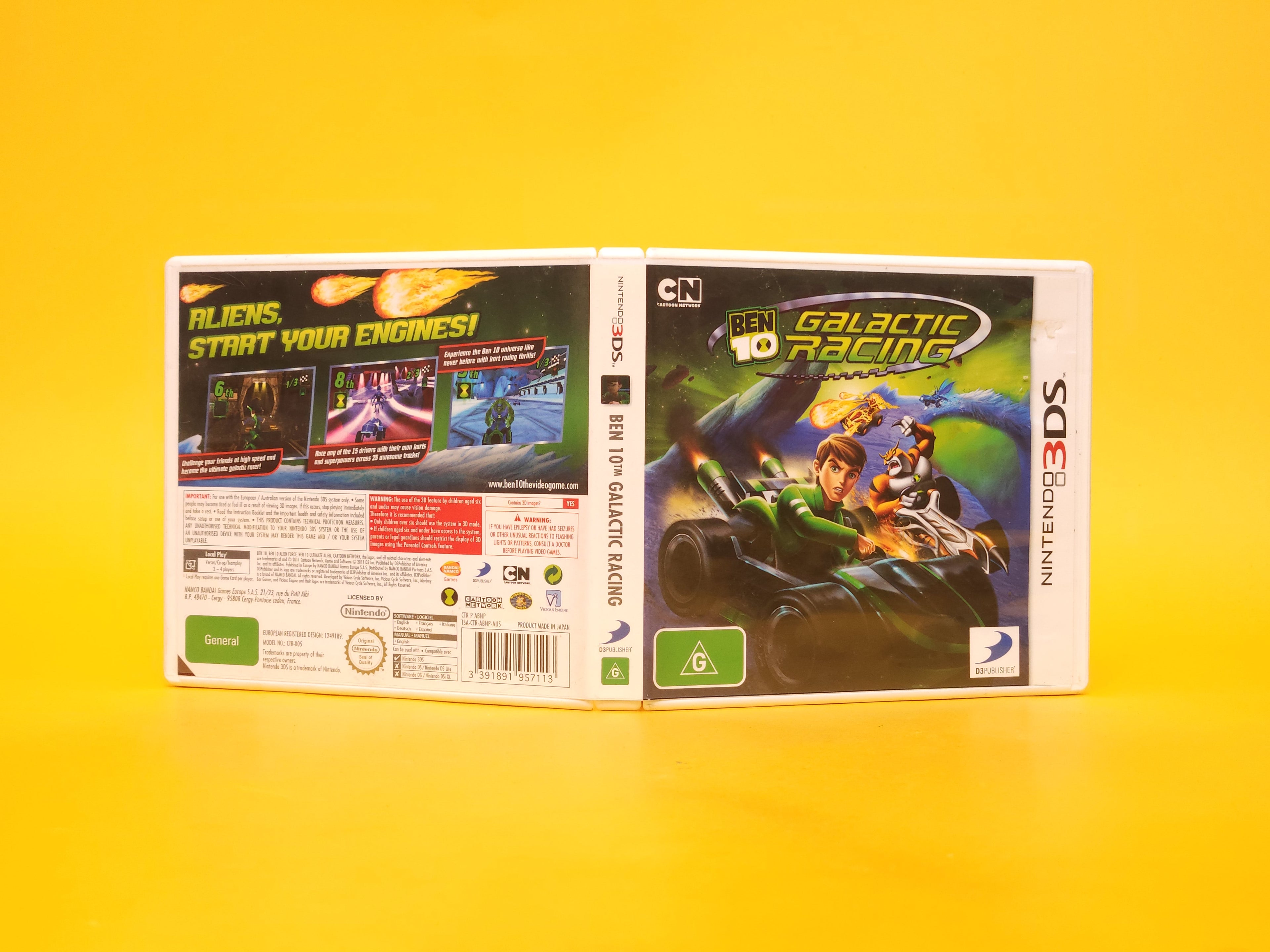 Ben 10: Galactic Racing – 2011 Nintendo 3DS