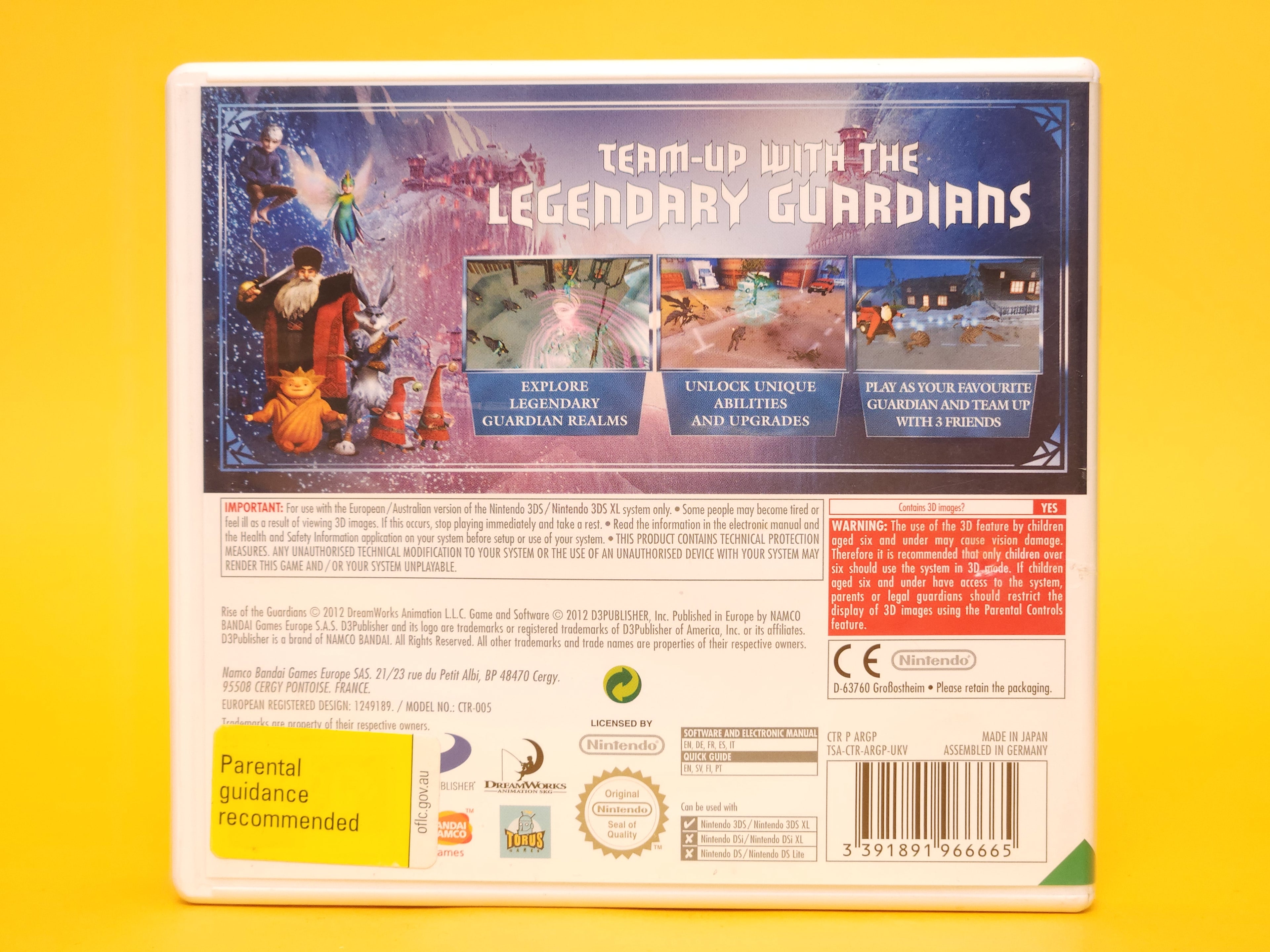 Rise of the Guardians – 2012 Nintendo 3DS