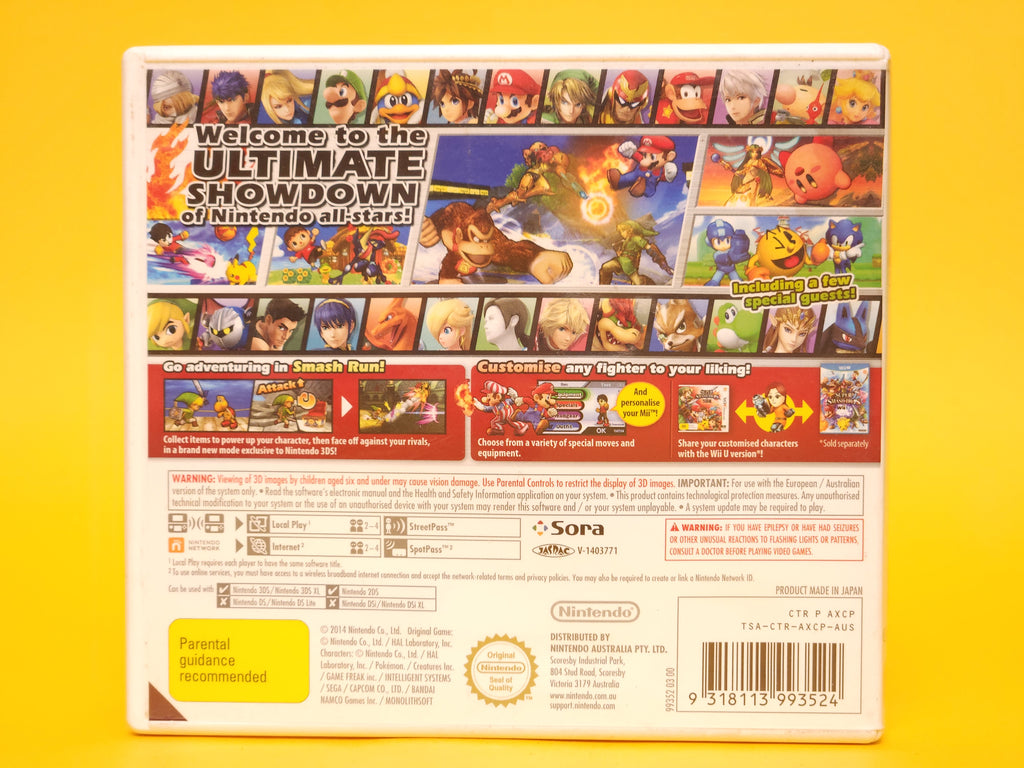 Super Smash Bros. for Nintendo 3DS – 2014 Nintendo 3DS