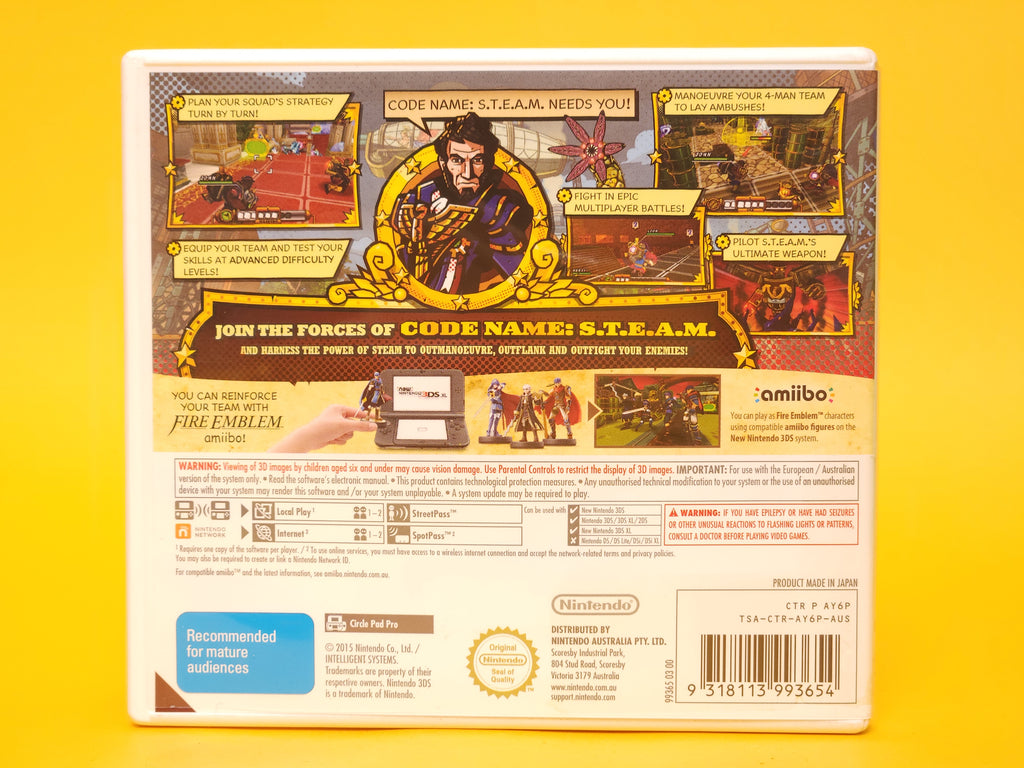 Code Name: S.T.E.A.M. – 2015 Nintendo 3DS