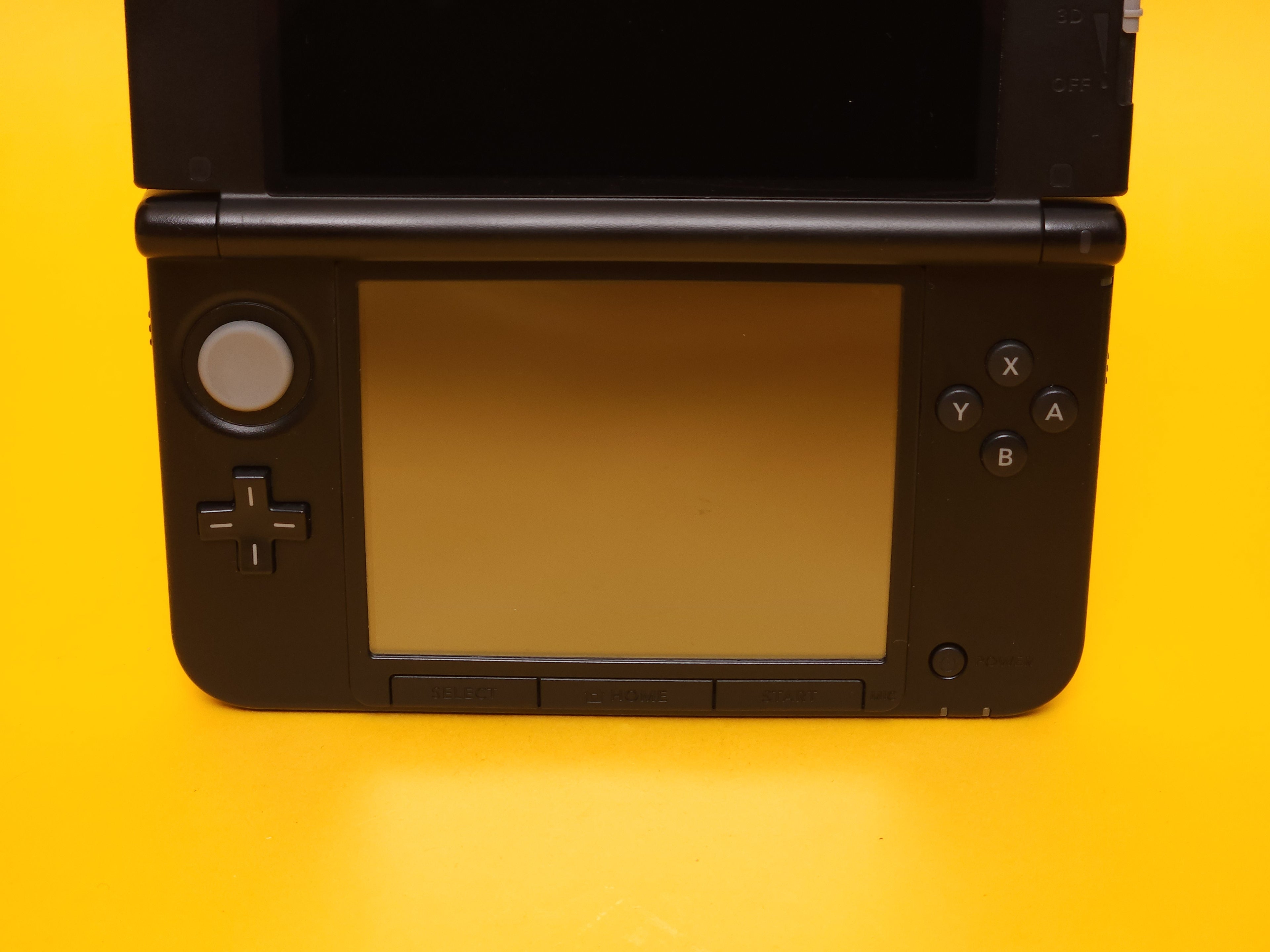 Blue + Black Nintendo 3DS XL Console + Stylus + Power AC Adaptor Cable