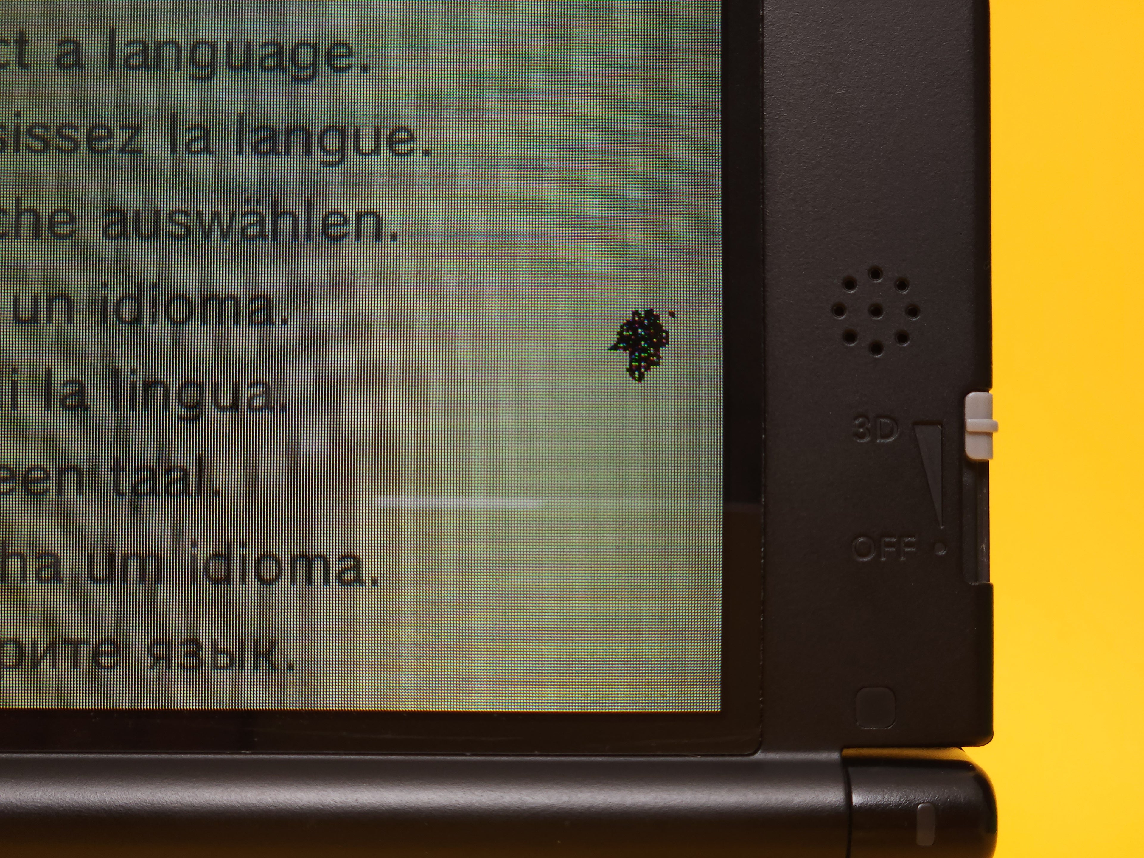 Blue + Black Nintendo 3DS XL Console + Stylus + Power AC Adaptor Cable