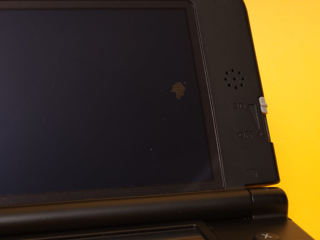 Blue + Black Nintendo 3DS XL Console + Stylus + Power AC Adaptor Cable