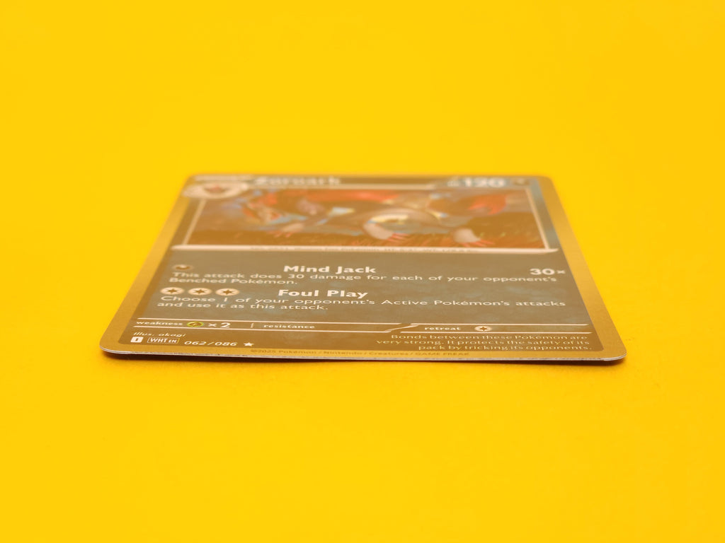 Zoroark: 062/086 – 2025 Pokémon Rare Holofoil