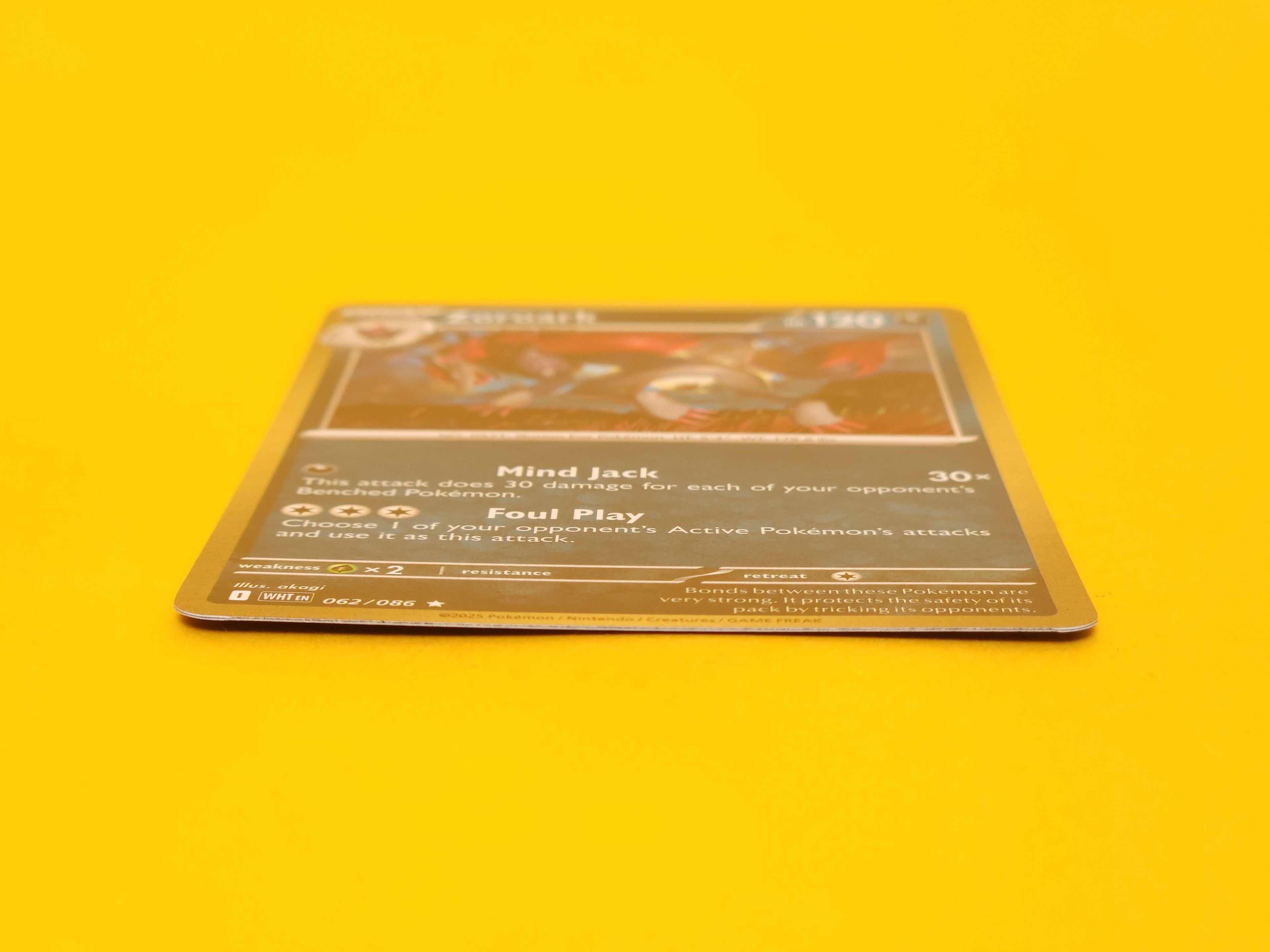 Zoroark: 062/086 – 2025 Pokémon Rare Holofoil