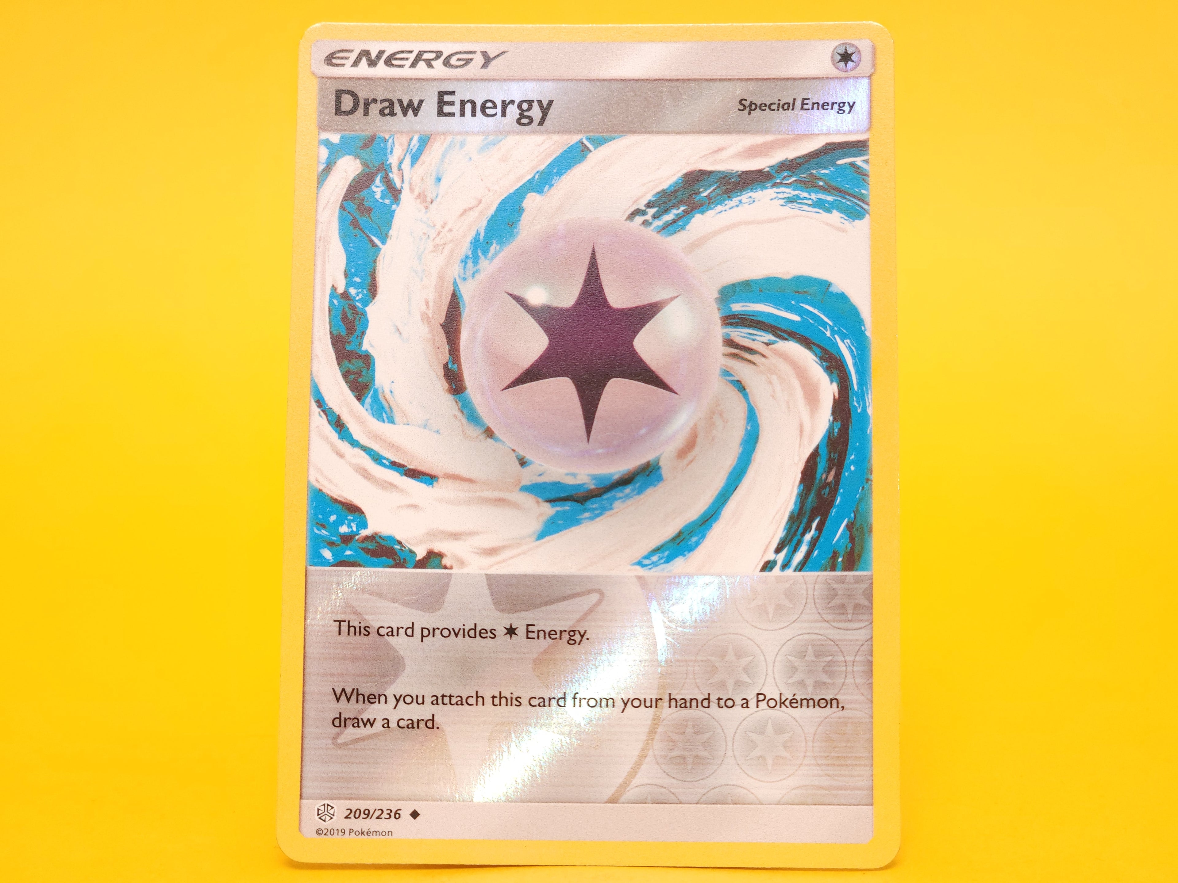 Draw Energy: 209/236 – 2019 Pokémon Uncommon Holofoil – 12JAM