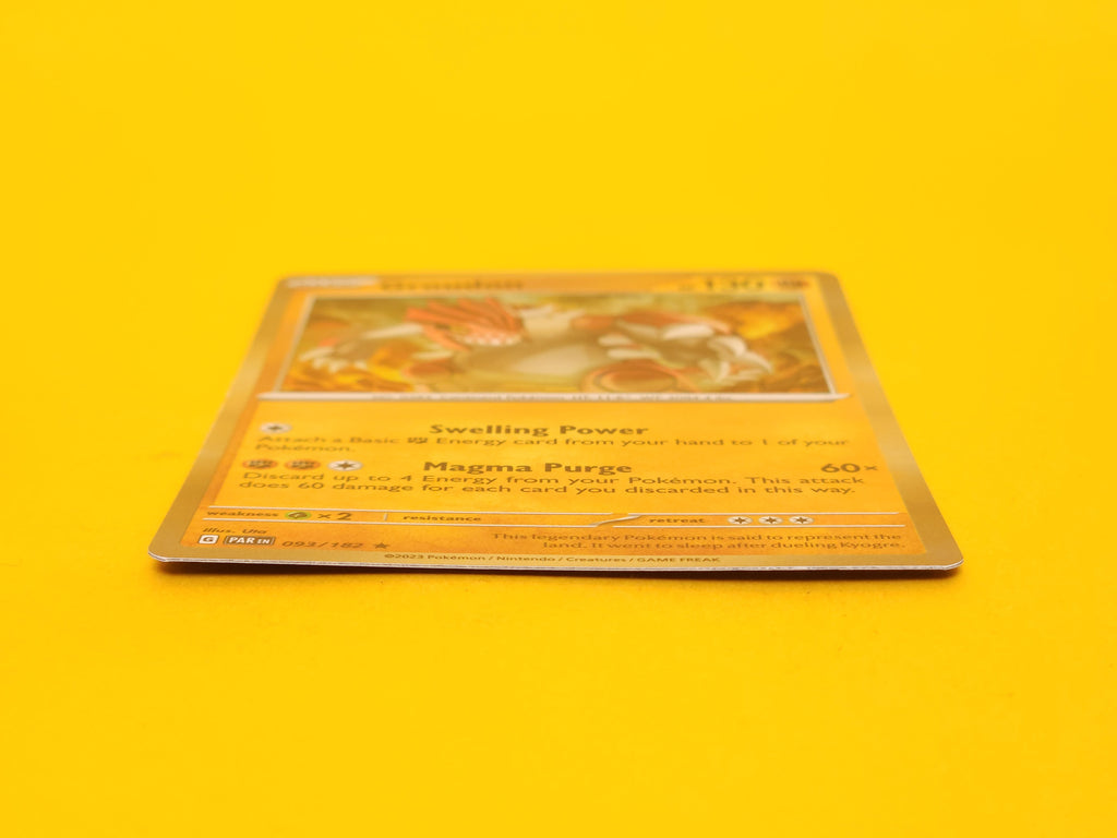 Groudon: 093/162 – 2023 Pokémon Rare Holofoil