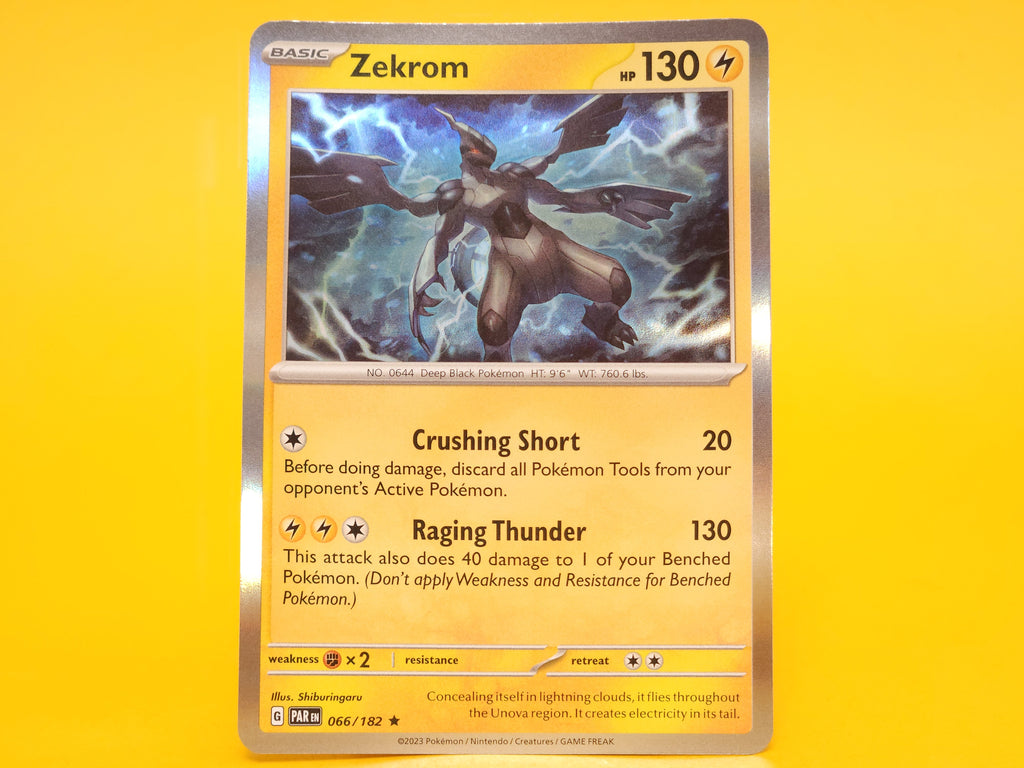 Zekrom: 066/182 – 2023 Pokémon Rare Holofoil