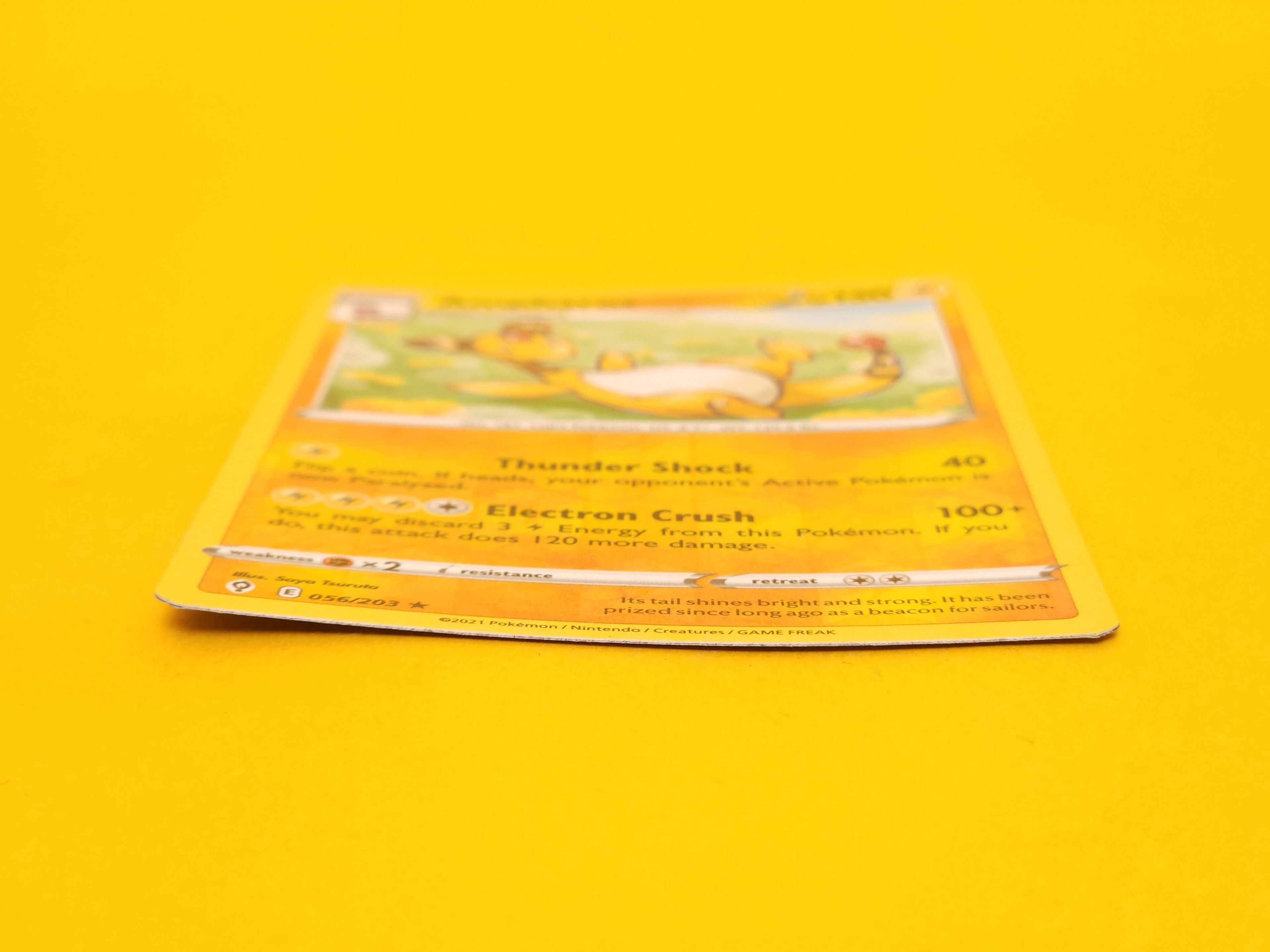 Ampharos: 056/203 – 2021 Pokémon Rare Reverse Holofoil