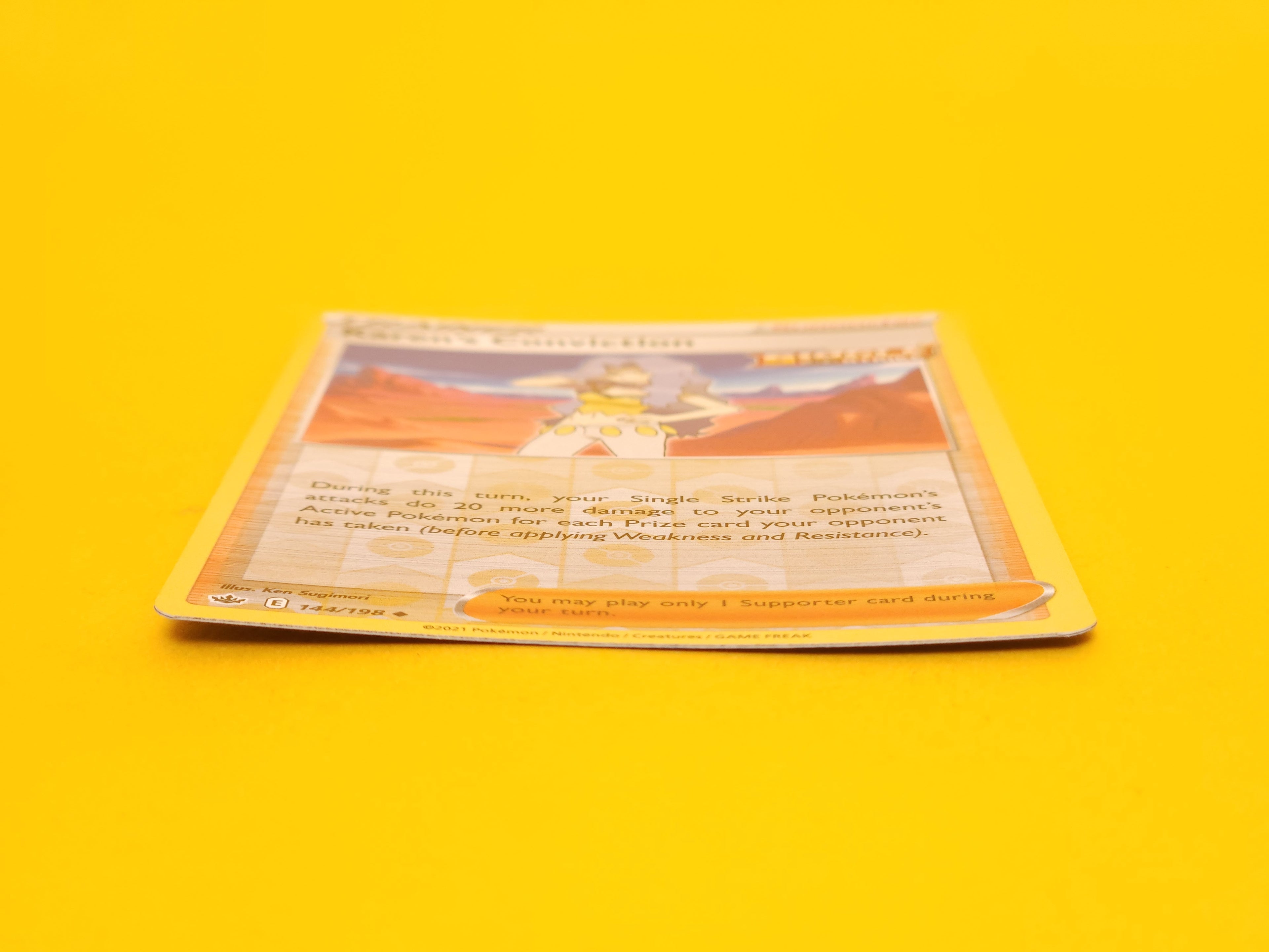 Karen’s Conviction: 144/198 – 2021 Pokémon Uncommon Reverse Holofoil