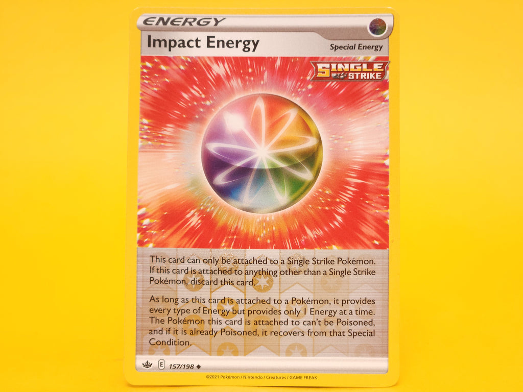 Impact Energy: 157/198 – 2021 Pokémon Uncommon Reverse Holofoil