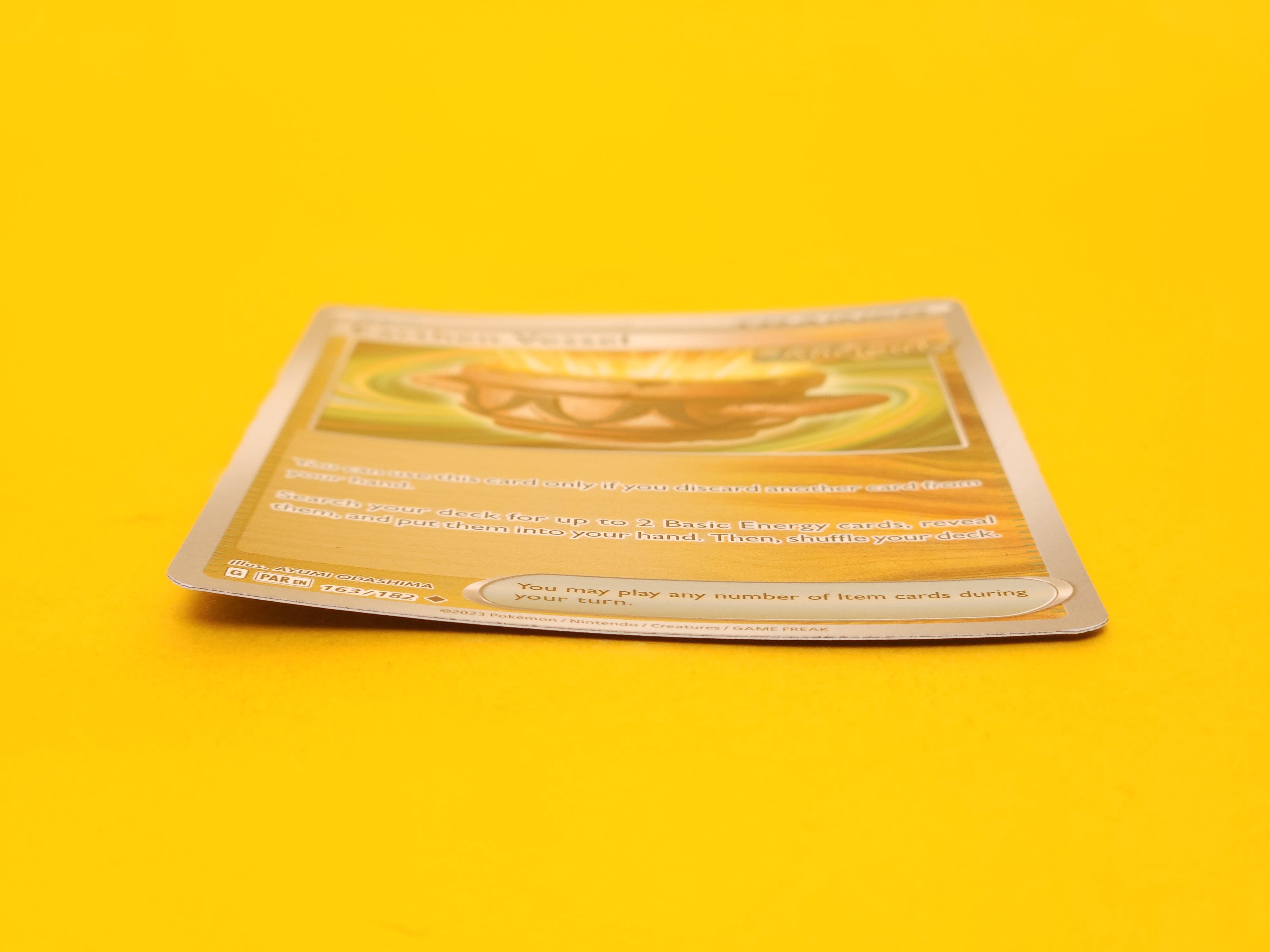 Earthen Vessel: 163/182 – 2023 Pokémon Ucommon Reverse Holofoil