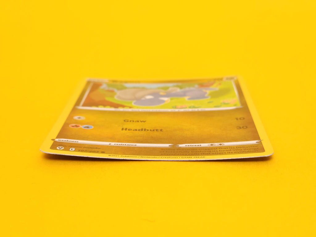 Bagon: 107/203 – 2021 Pokémon Common Reverse Holofoil