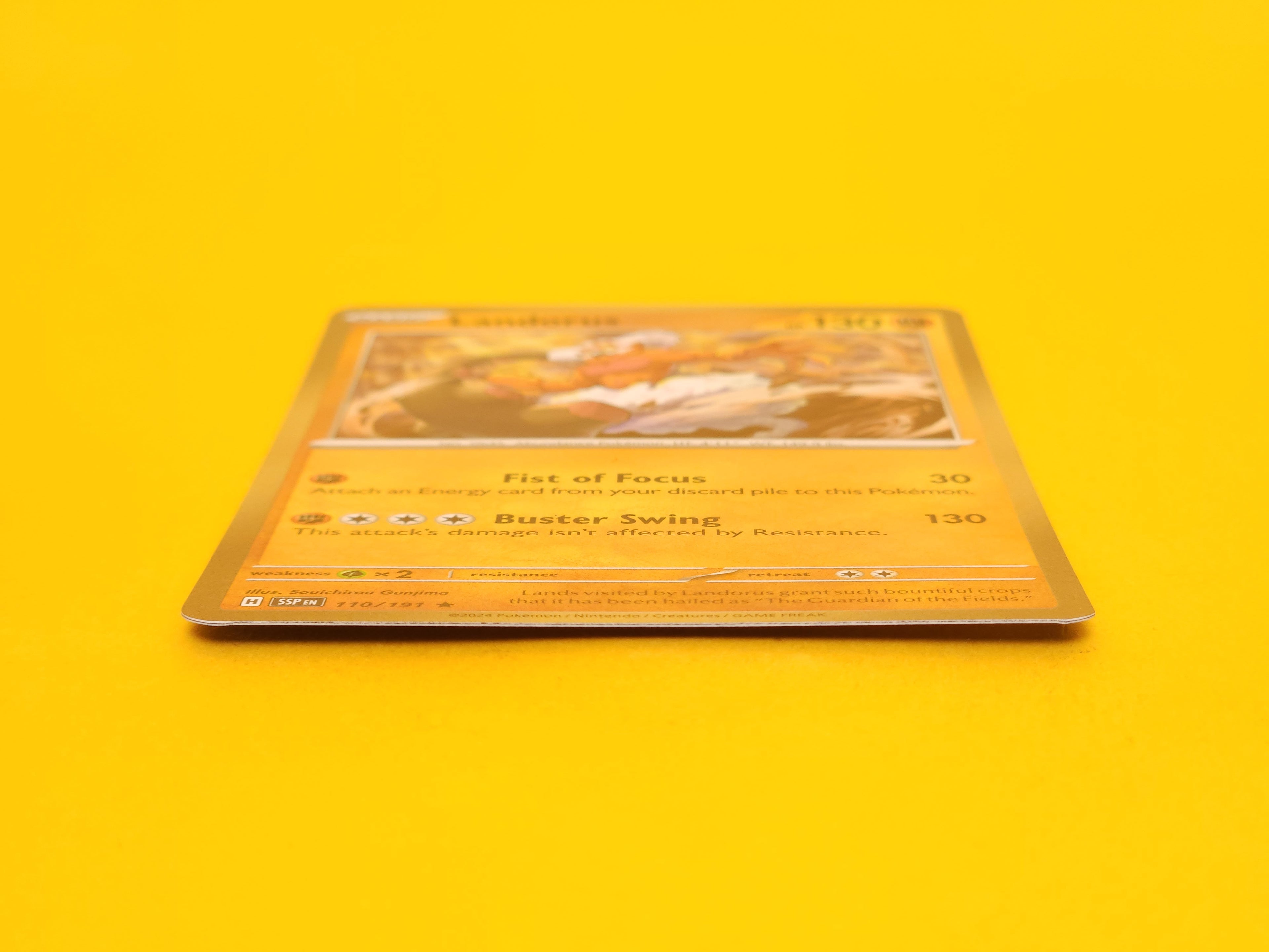 Landorus: 110/191 – 2024 Pokémon Rare Holofoil