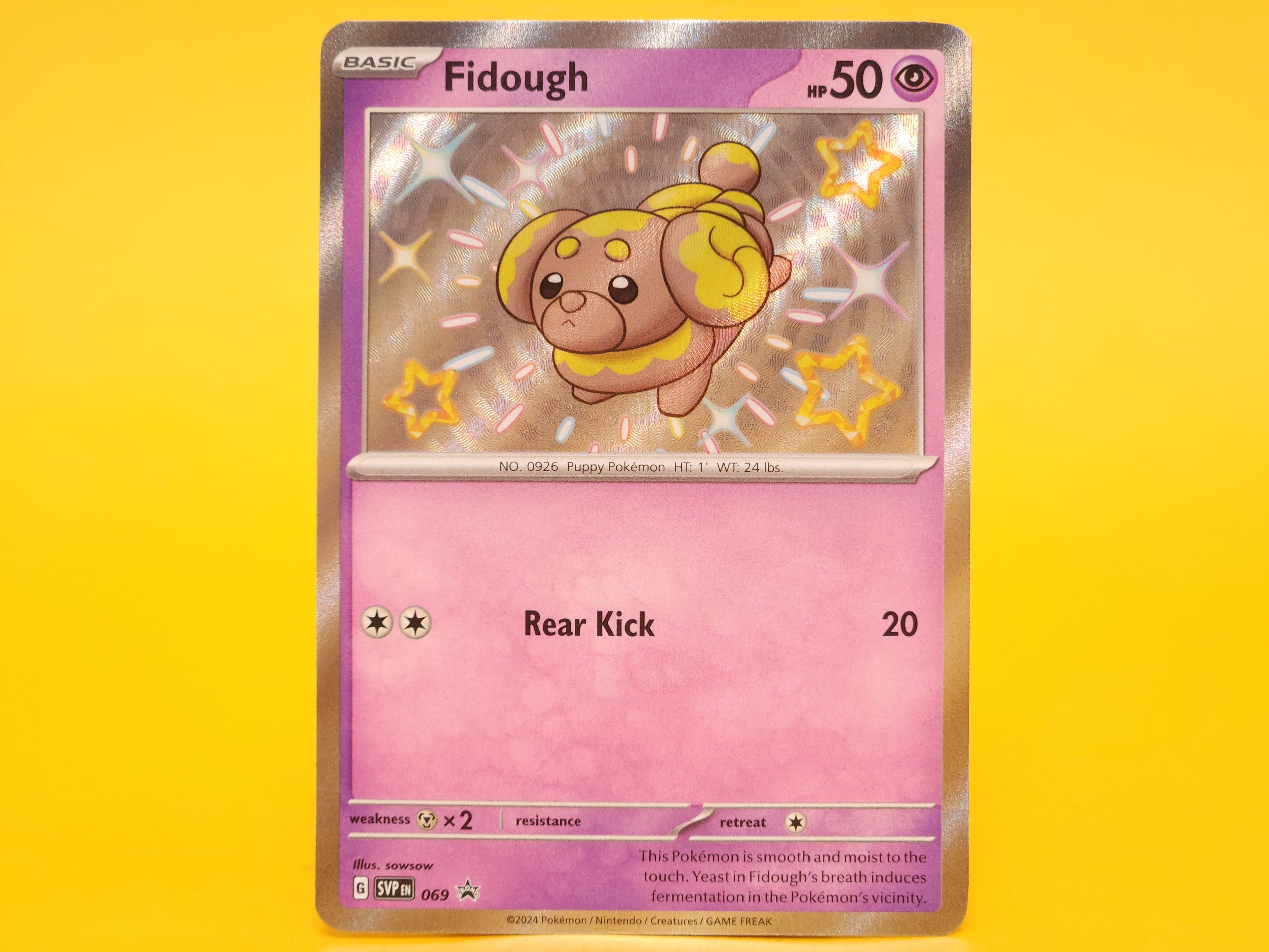 Fidough: 069 – 2024 Pokémon Promo Holofoil