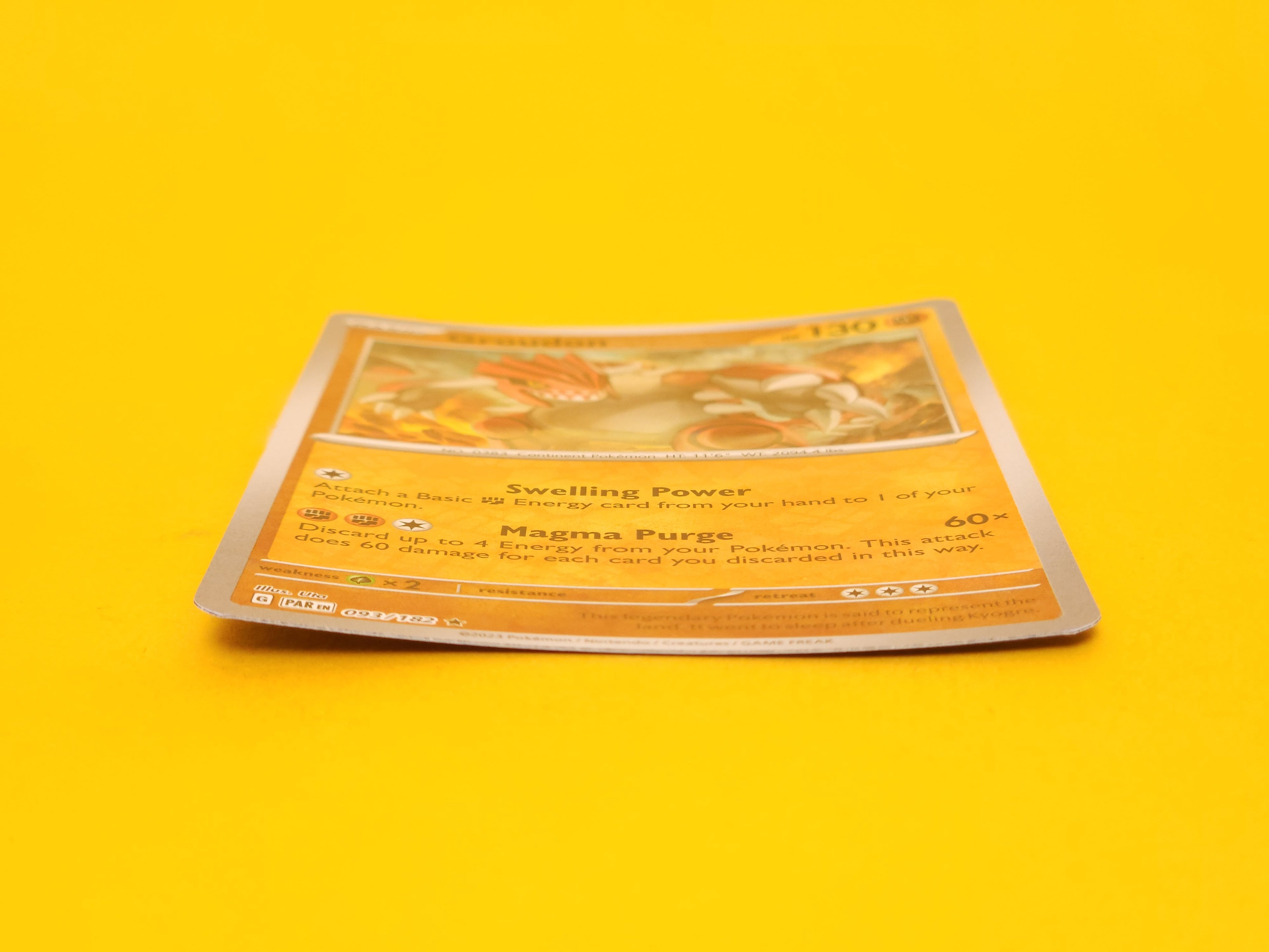 Groudon: 093/162 – 2023 Pokémon Rare Reverse Holofoil